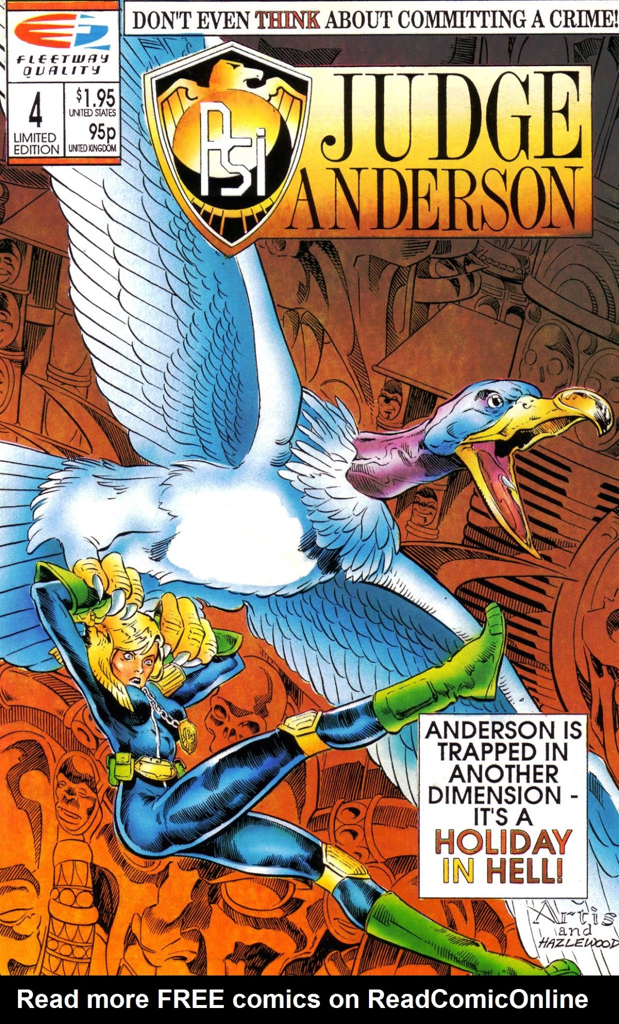Read online Psi-Judge Anderson comic -  Issue #4 - 1