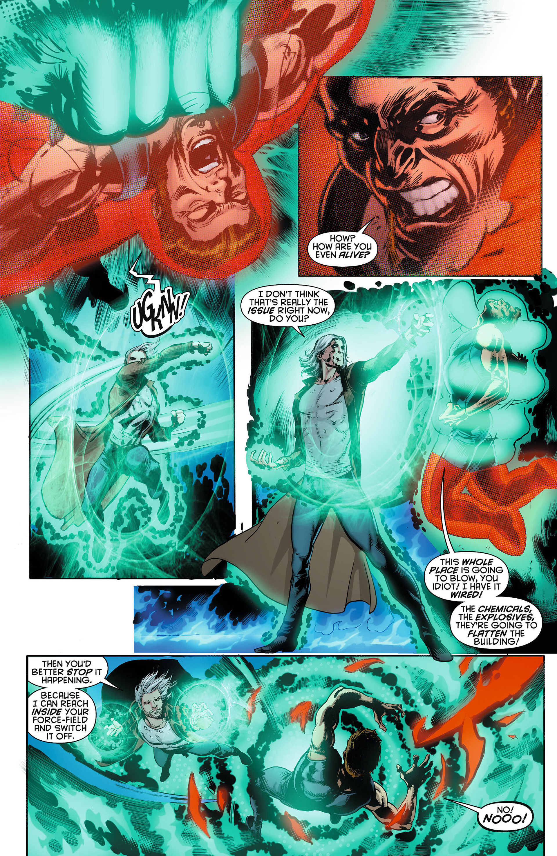 Read online Resurrection Man (2011) comic -  Issue #7 - 17