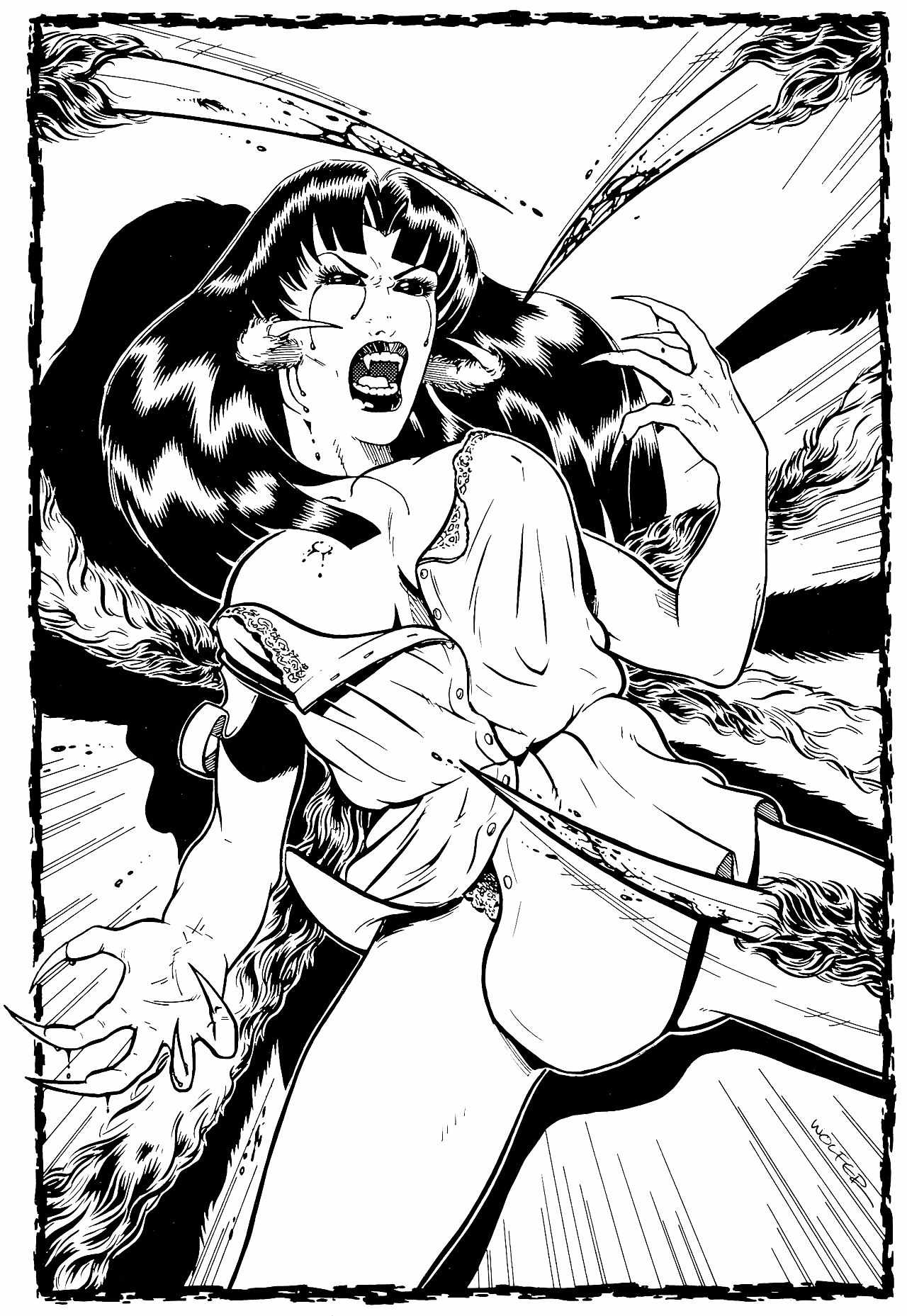 Read online Fangs of the Widow comic -  Issue #1 - 27