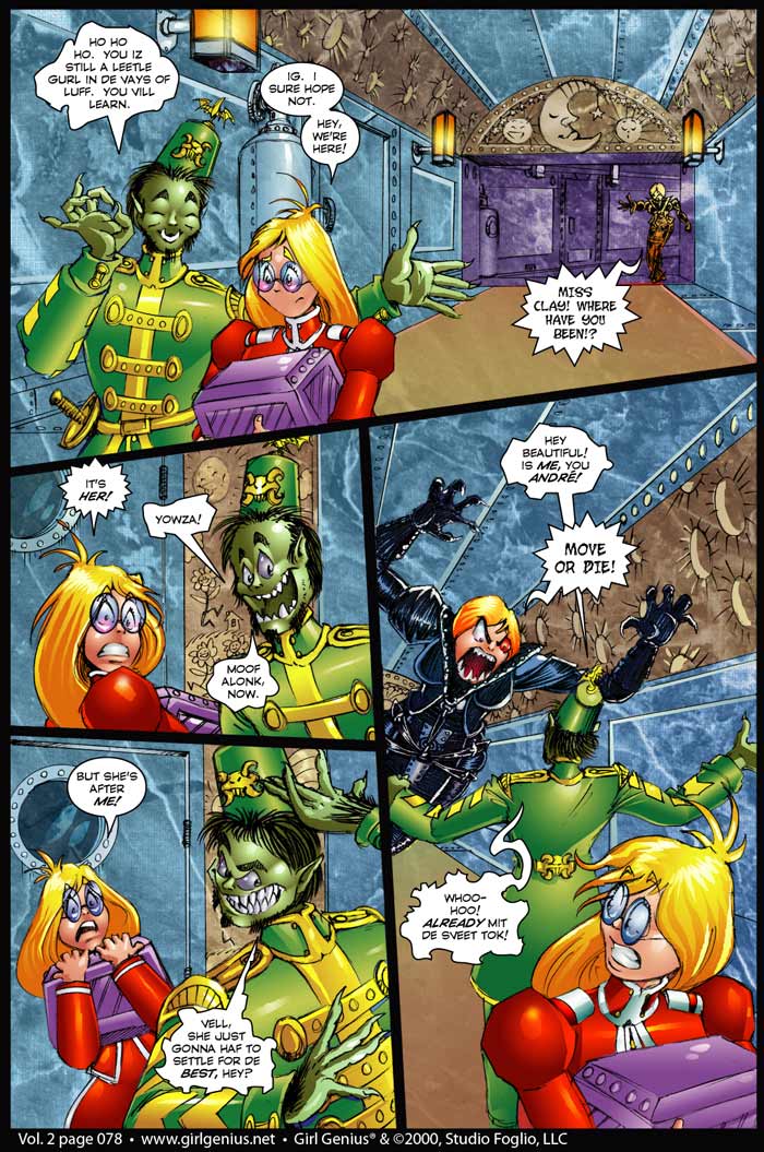 Read online Girl Genius (2002) comic -  Issue #2 - 78
