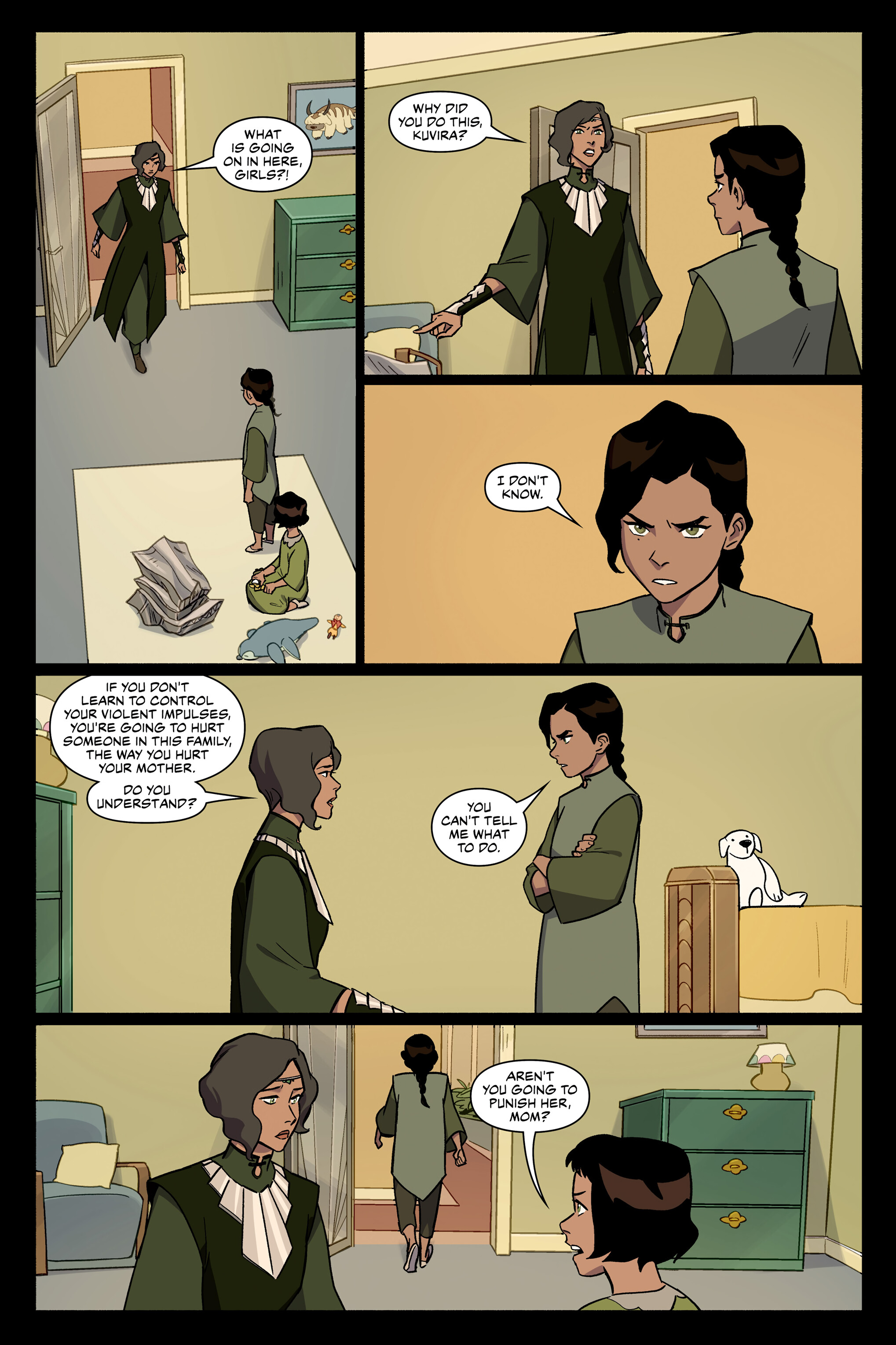 Read online Nickelodeon The Legend of Korra: Ruins of the Empire comic -  Issue # TPB 3 - 28