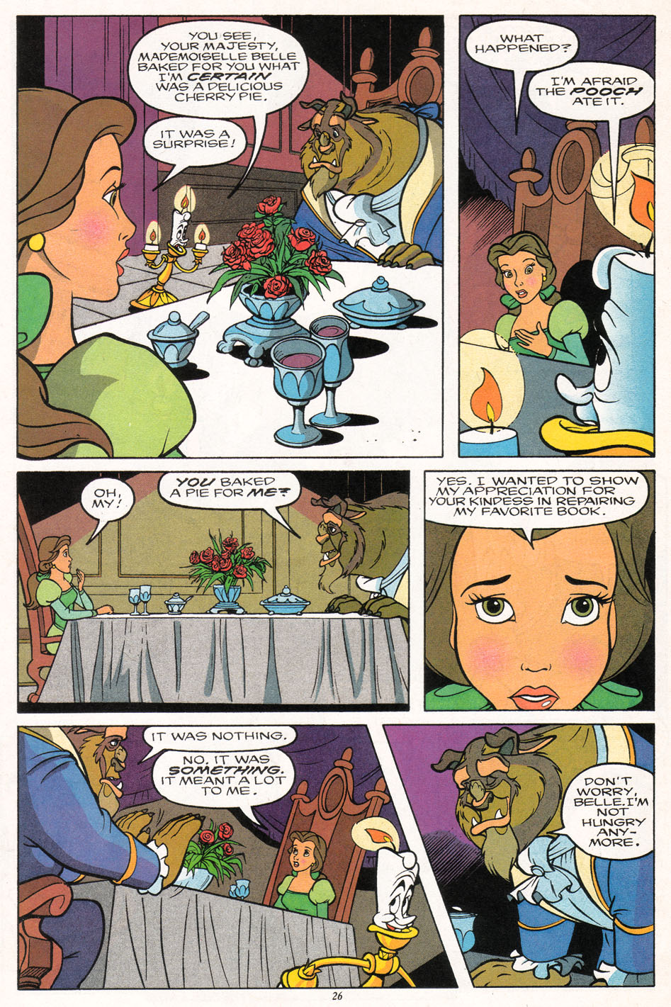 Read online Disney's Beauty and the Beast comic -  Issue #13 - 28