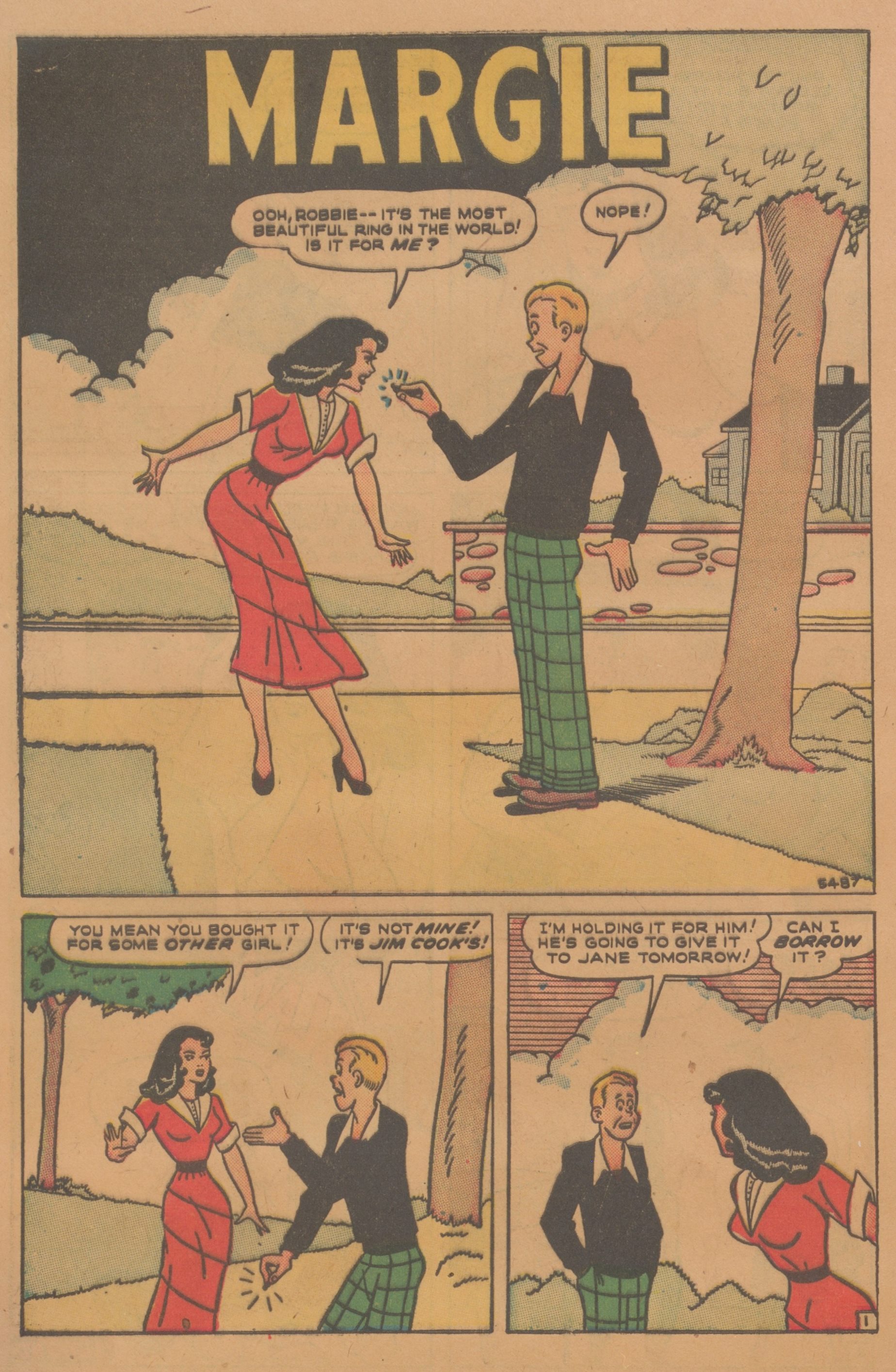 Read online Margie Comics comic -  Issue #49 - 44