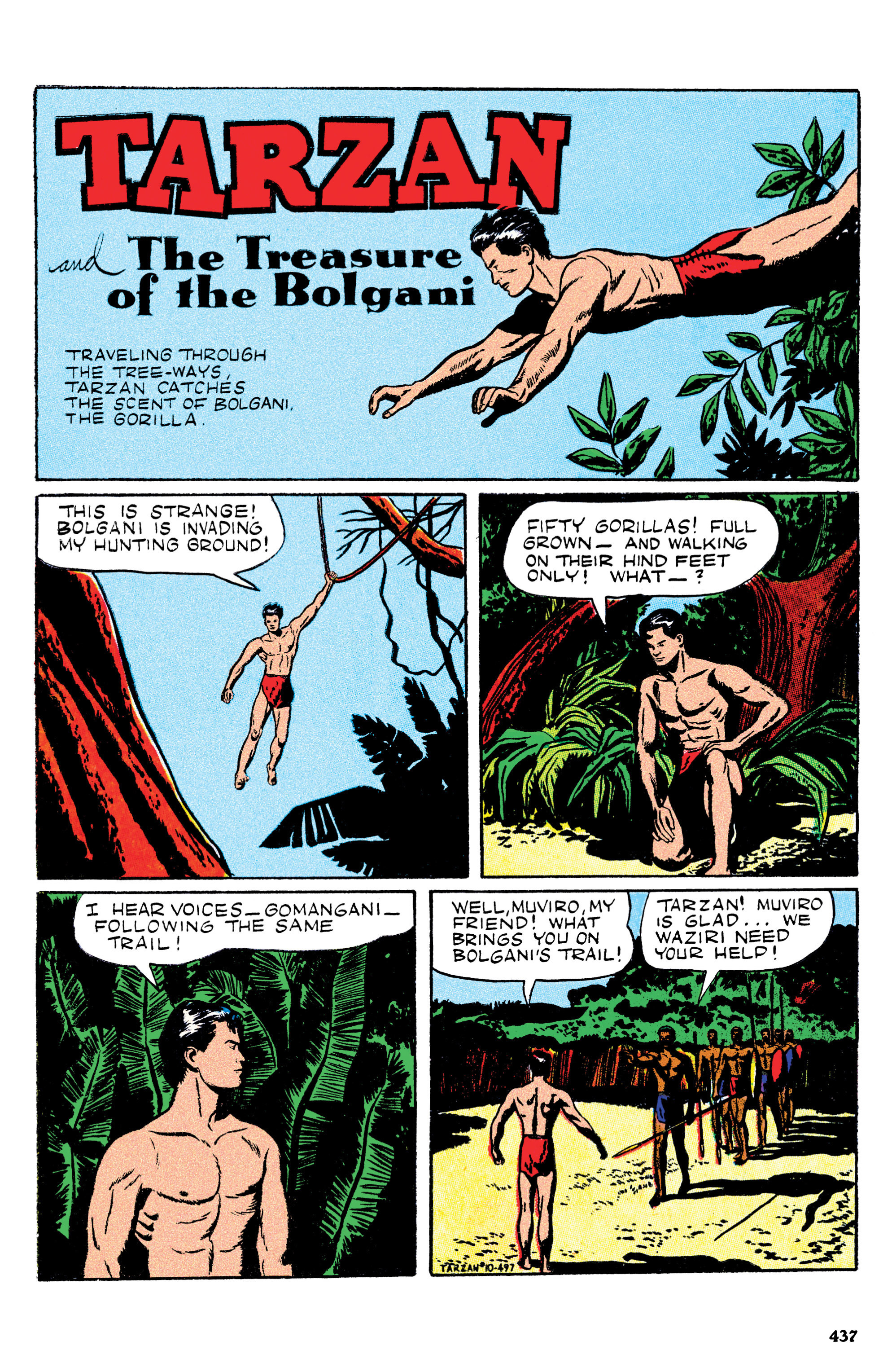 Read online Edgar Rice Burroughs Tarzan: The Jesse Marsh Years Omnibus comic -  Issue # TPB (Part 5) - 39