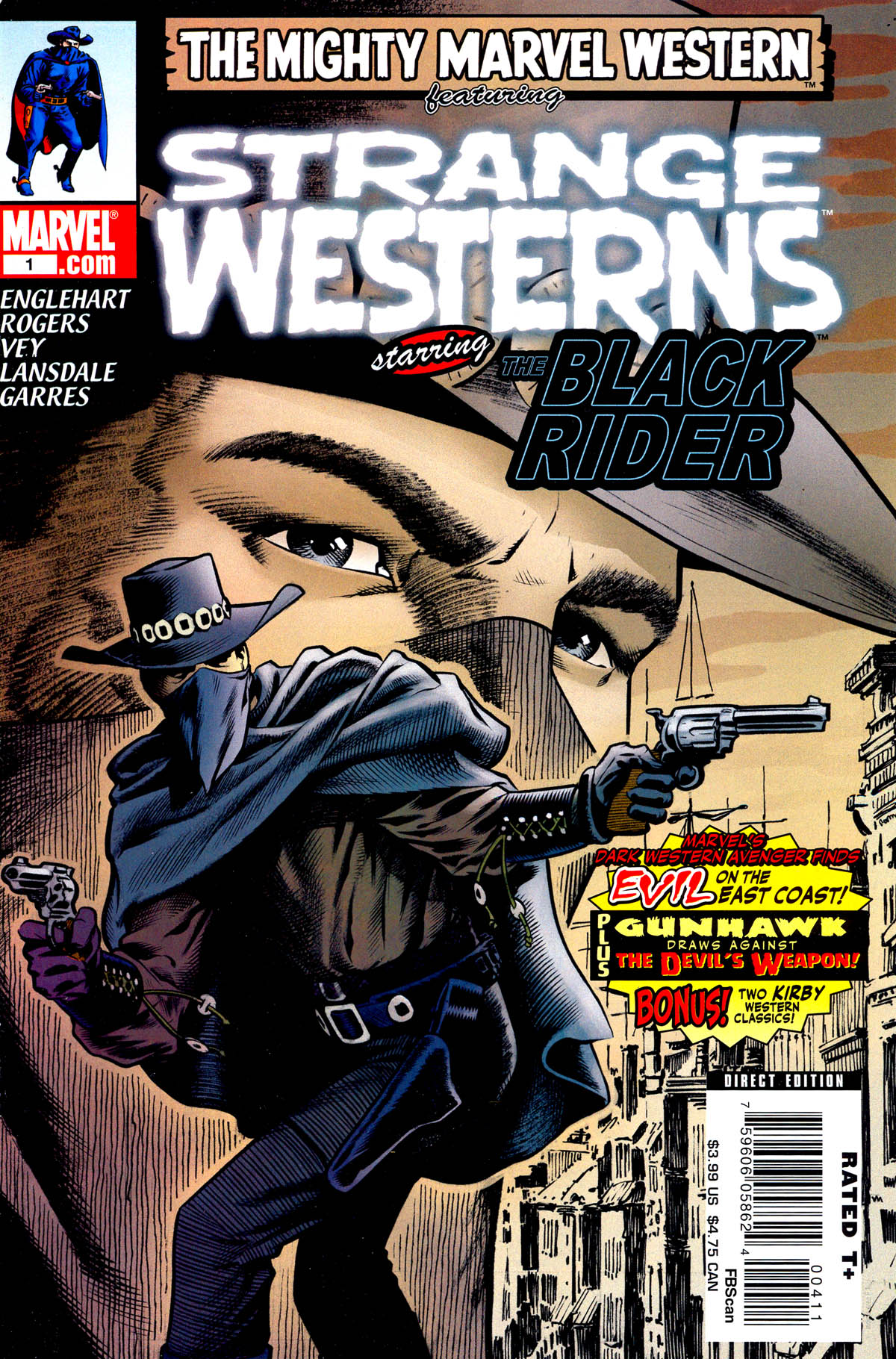 Read online Marvel Westerns: Outlaw Files comic -  Issue #Marvel Westerns Strange Westerns starring the Black Rider - 1