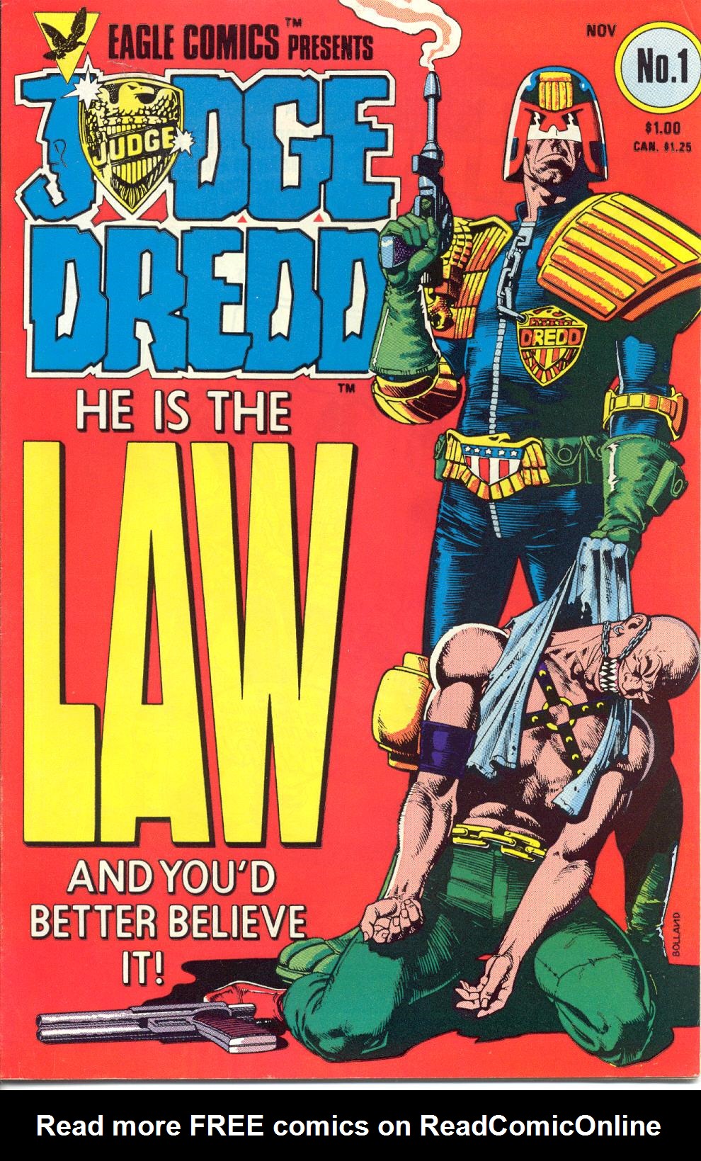 Read online Judge Dredd (1983) comic -  Issue #1 - 1