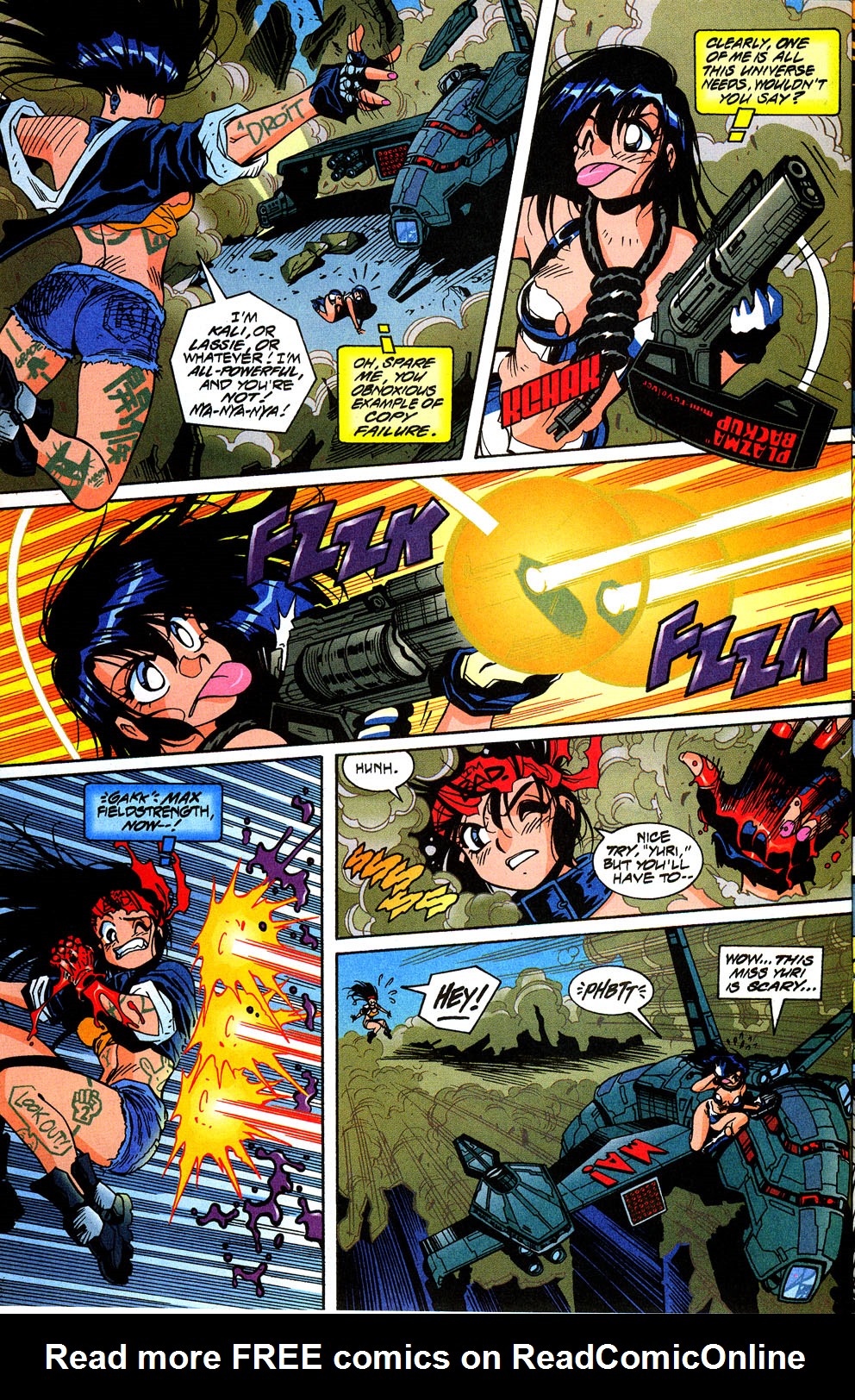 Read online Dirty Pair: Fatal But Not Serious comic -  Issue #5 - 9