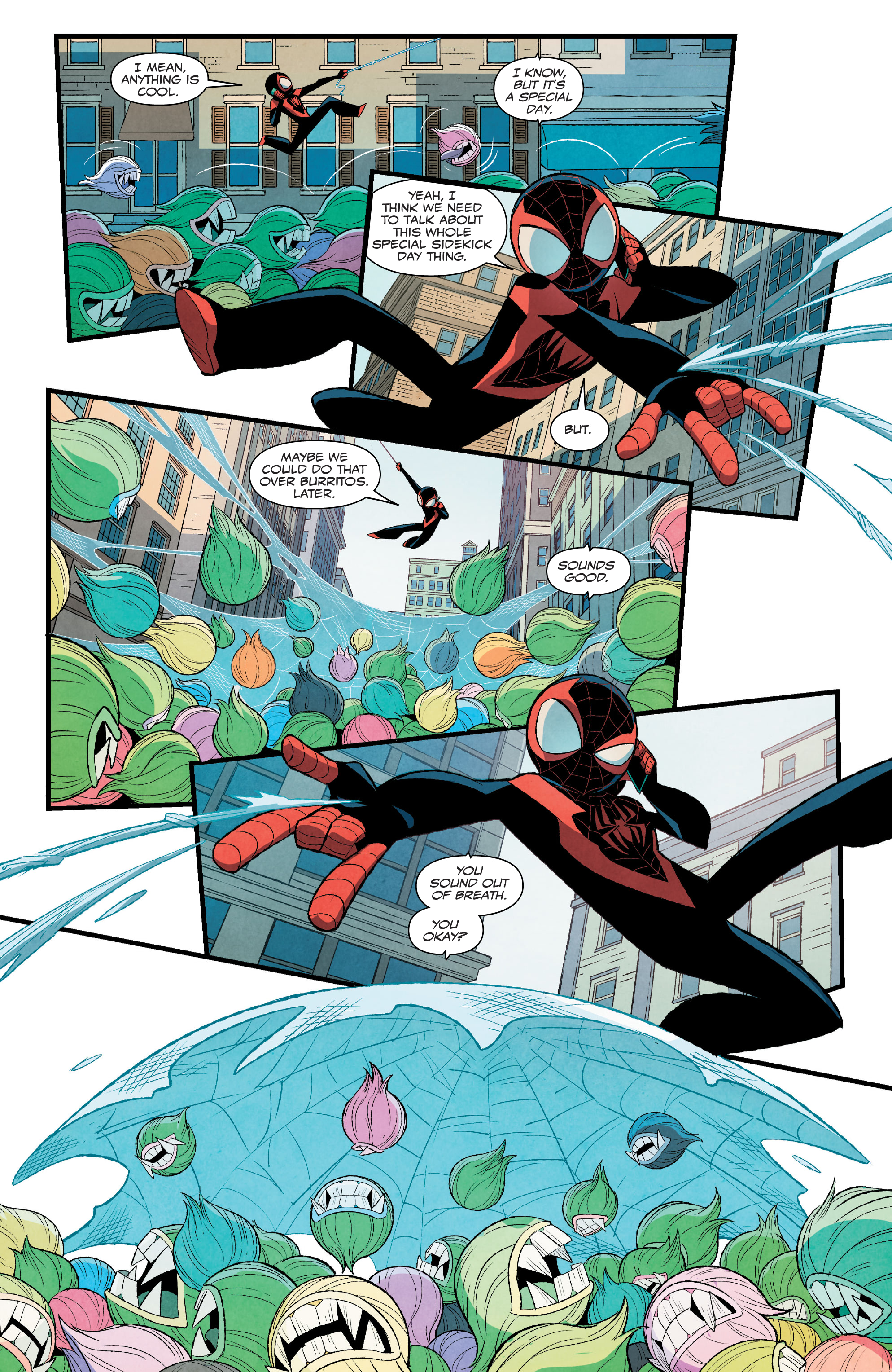 Read online Peter Parker And Miles Morales Spider-Men Double Trouble comic -  Issue #1 - 18