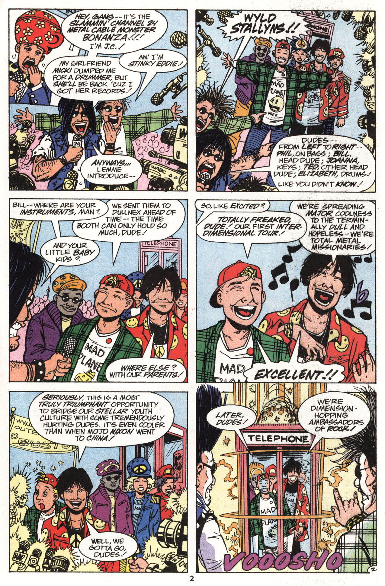 Read online Bill & Ted's Excellent Comic Book comic -  Issue #10 - 4