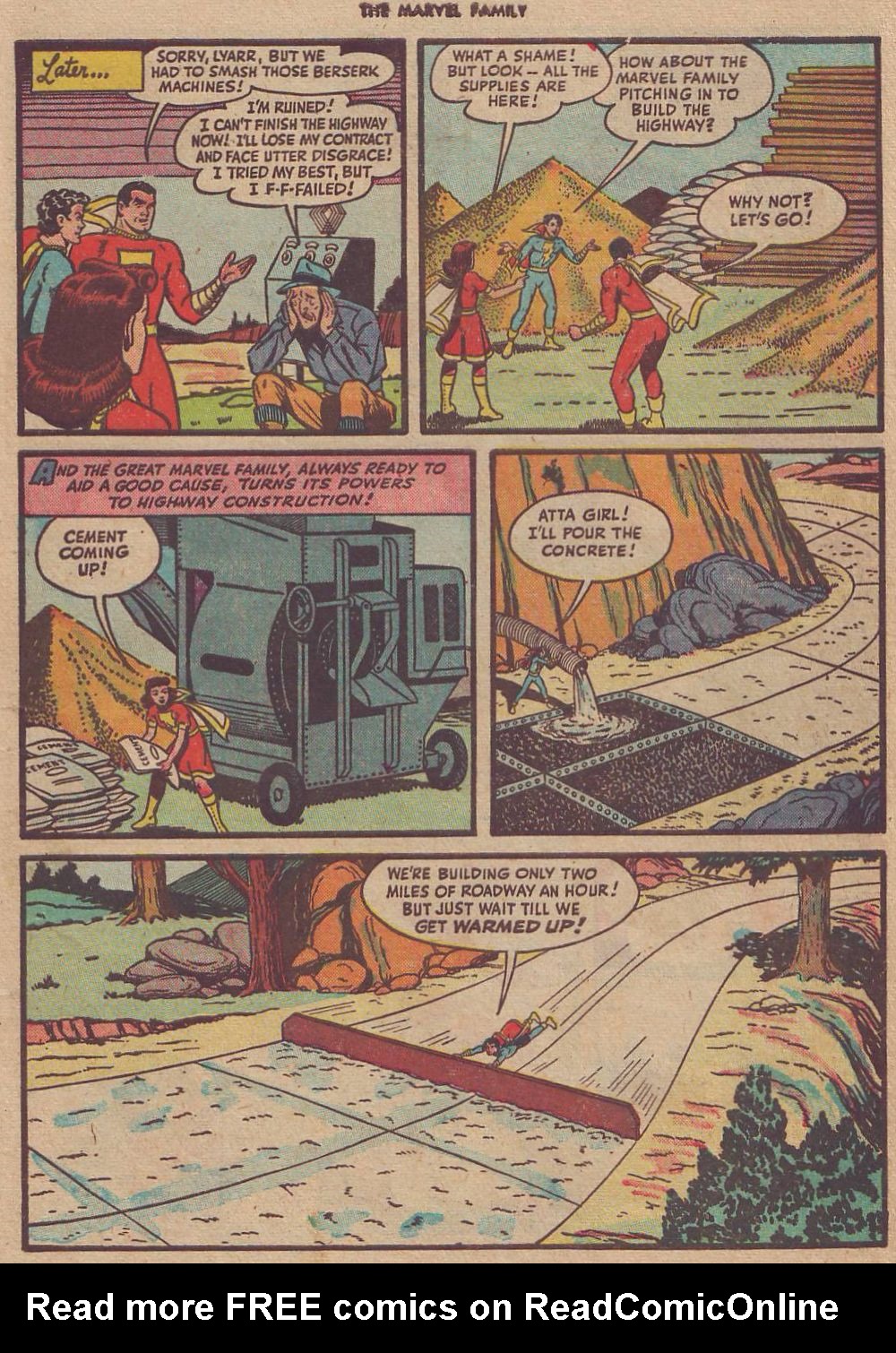 Read online The Marvel Family comic -  Issue #35 - 9
