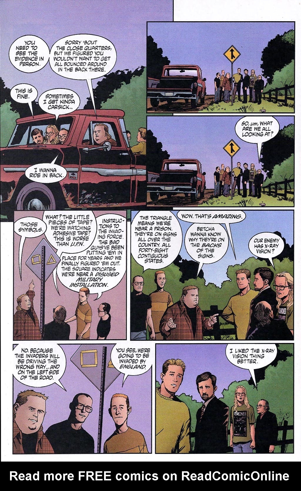Read online Lone Gunmen comic -  Issue # Full - 6
