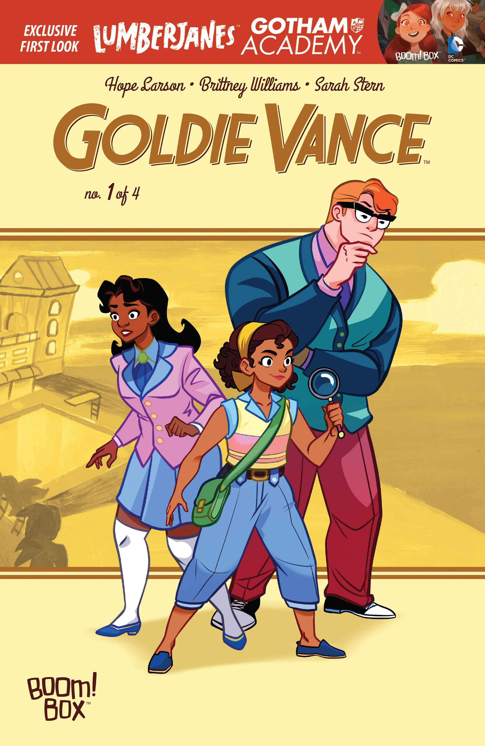 Read online Goldie Vance comic -  Issue #1 - 1