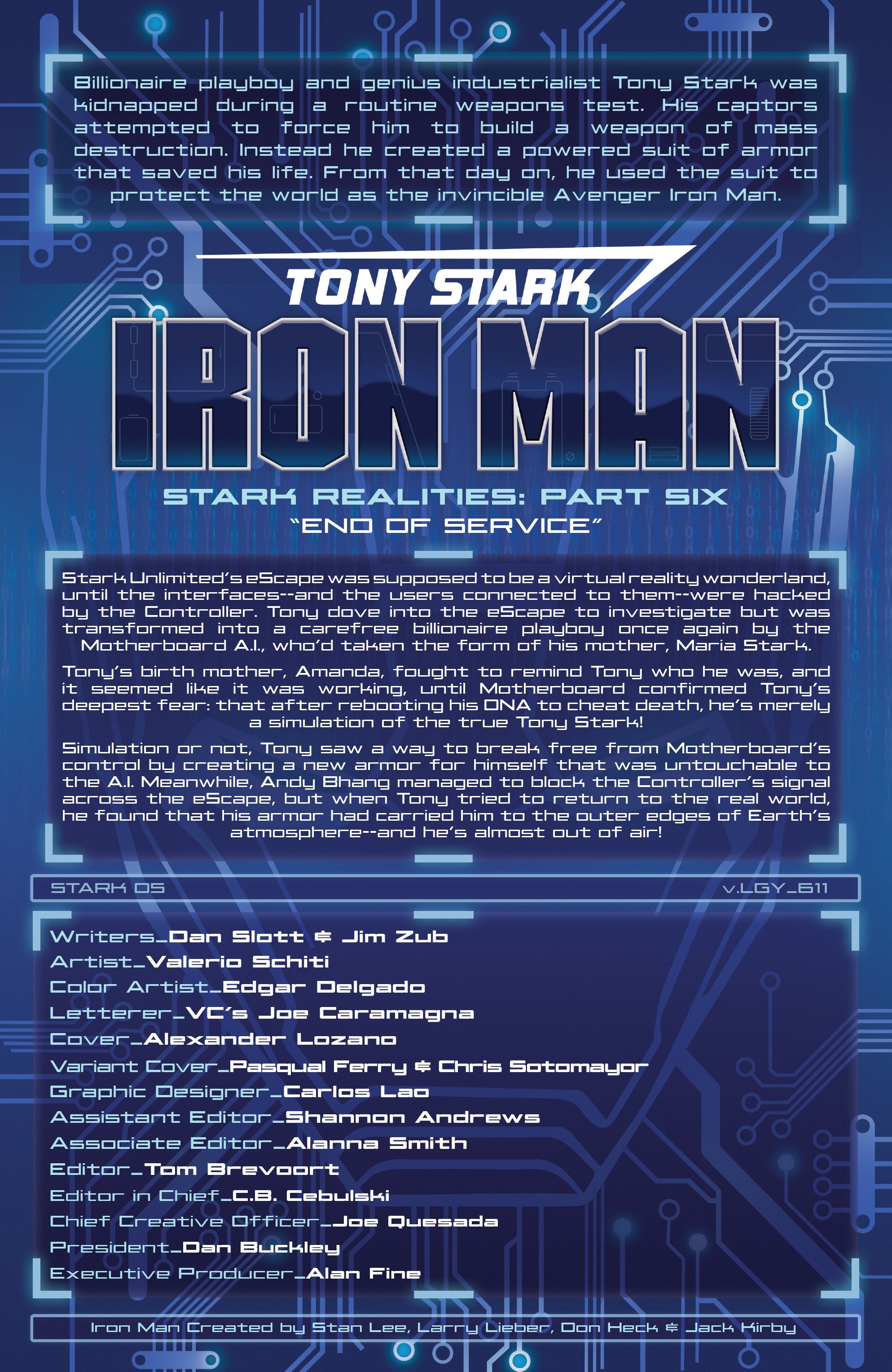Read online Tony Stark: Iron Man comic -  Issue #11 - 2