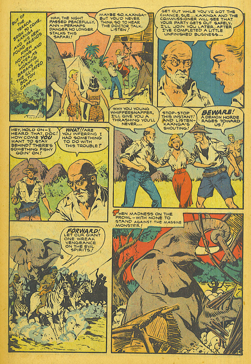 Read online Jungle Comics comic -  Issue #124 - 11
