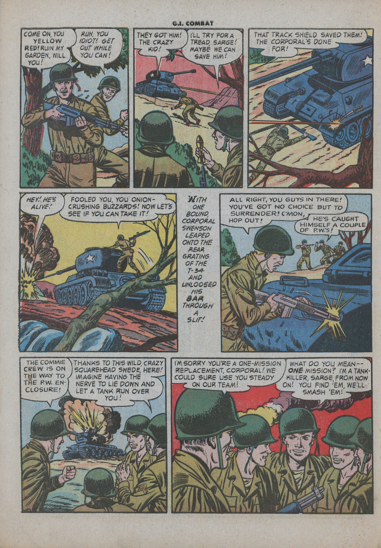 Read online G.I. Combat (1952) comic -  Issue #33 - 33