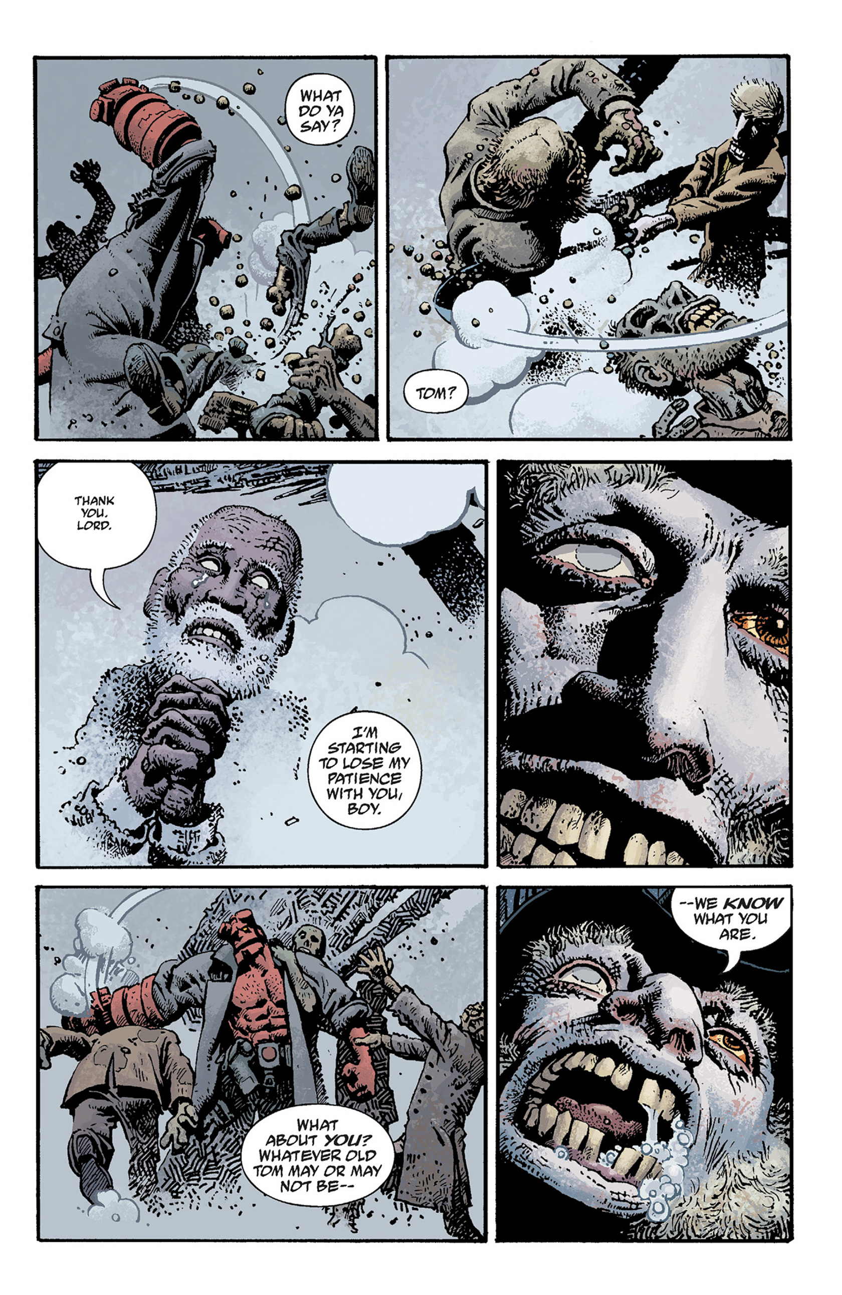 Read online Hellboy: The Crooked Man and Others comic -  Issue # TPB - 69