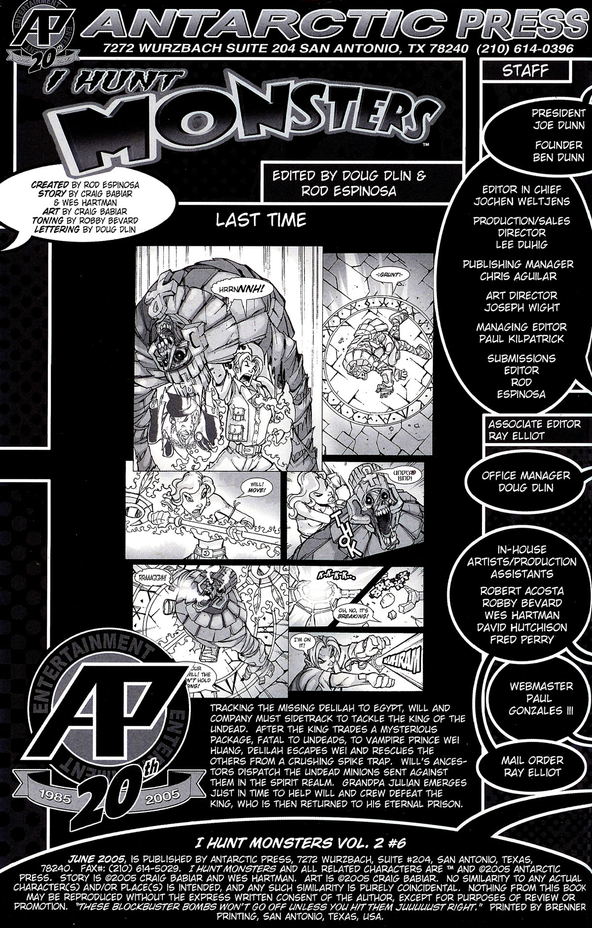 Read online I Hunt Monsters comic -  Issue #6 - 2
