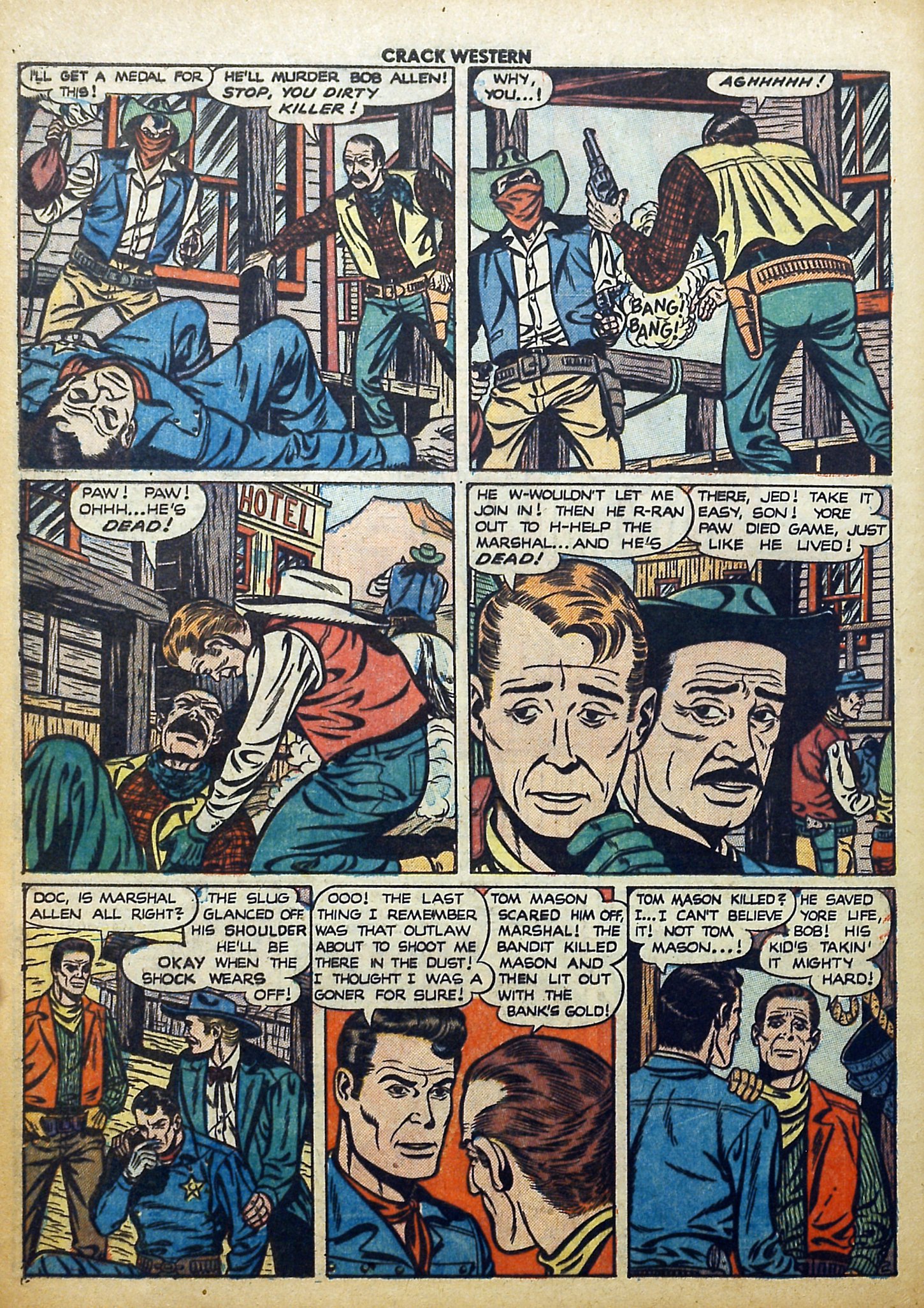Read online Crack Western comic -  Issue #75 - 28