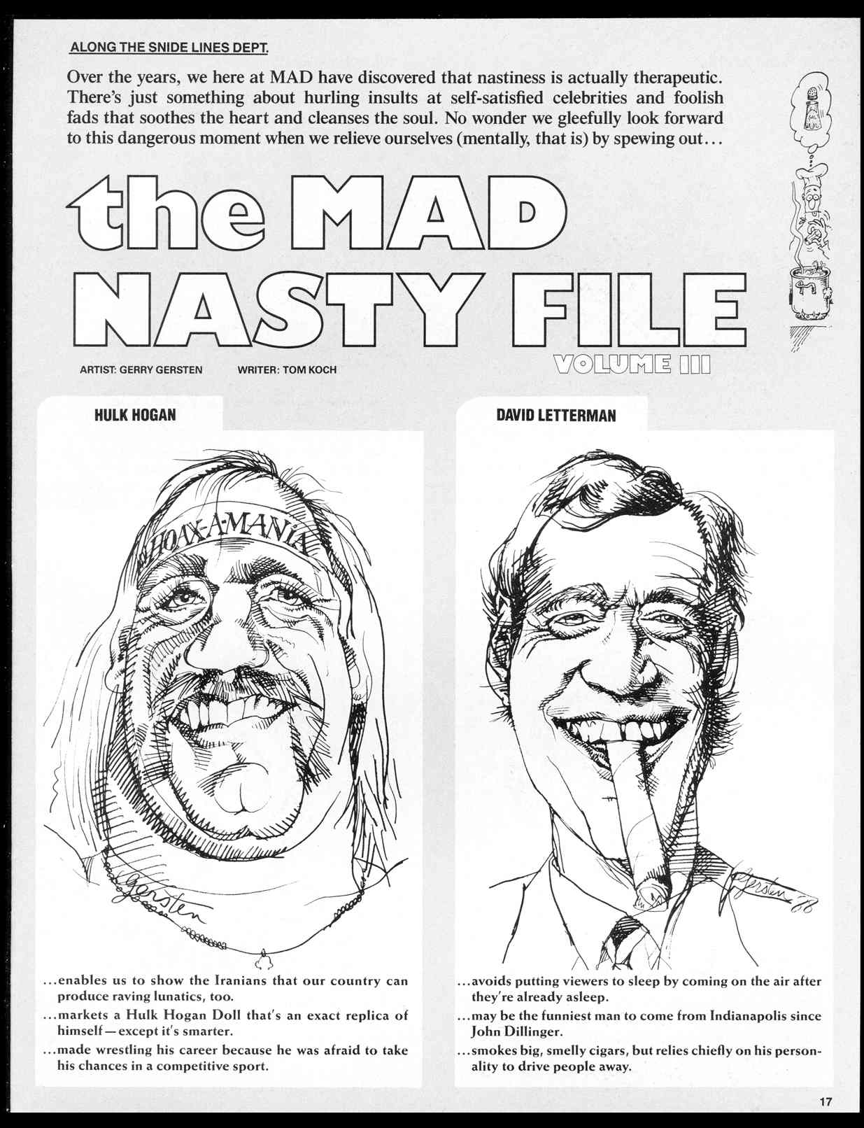 Read online MAD comic -  Issue #282 - 19