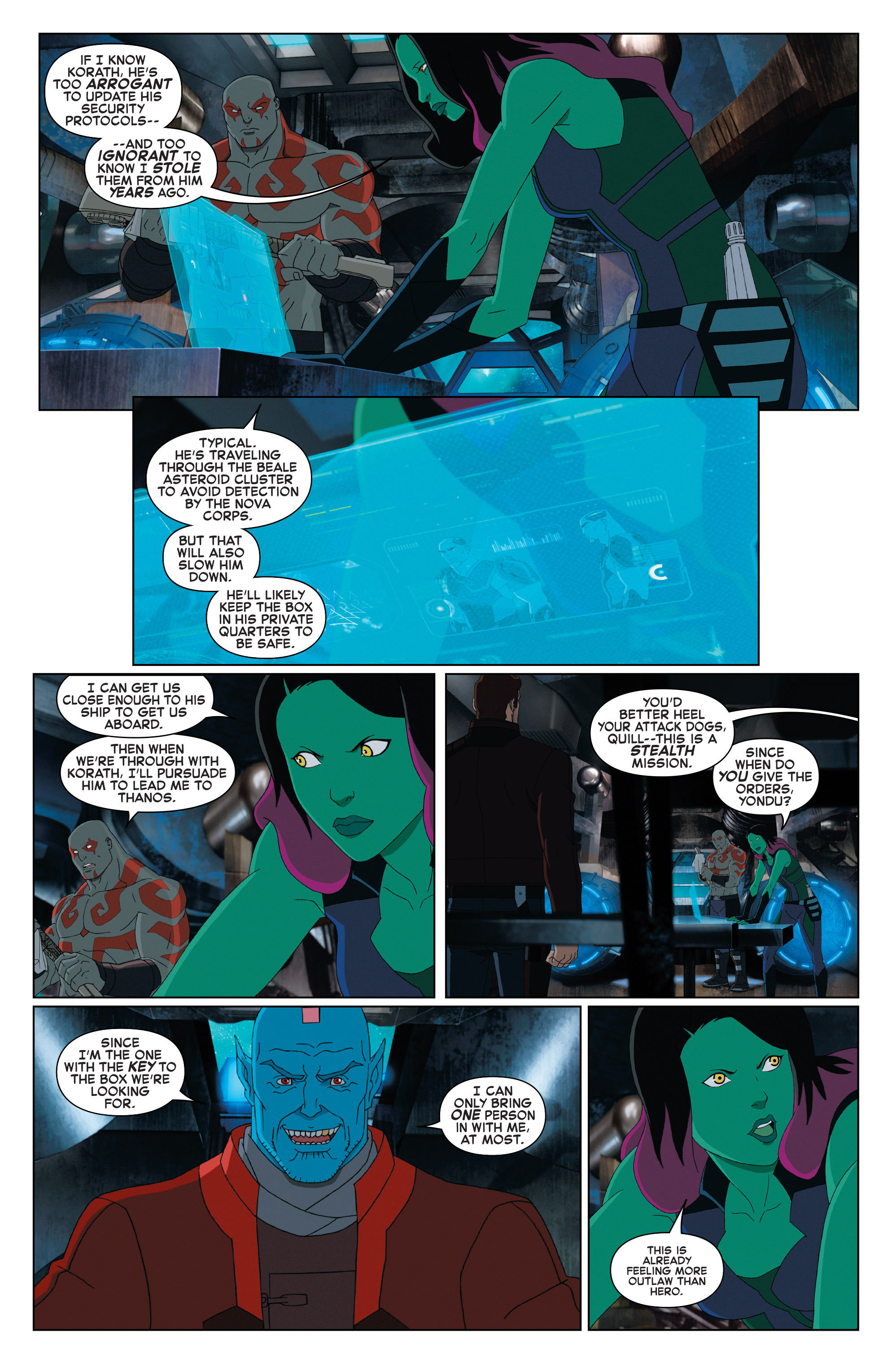 Read online Marvel Universe Guardians of the Galaxy [II] comic -  Issue #1 - 10