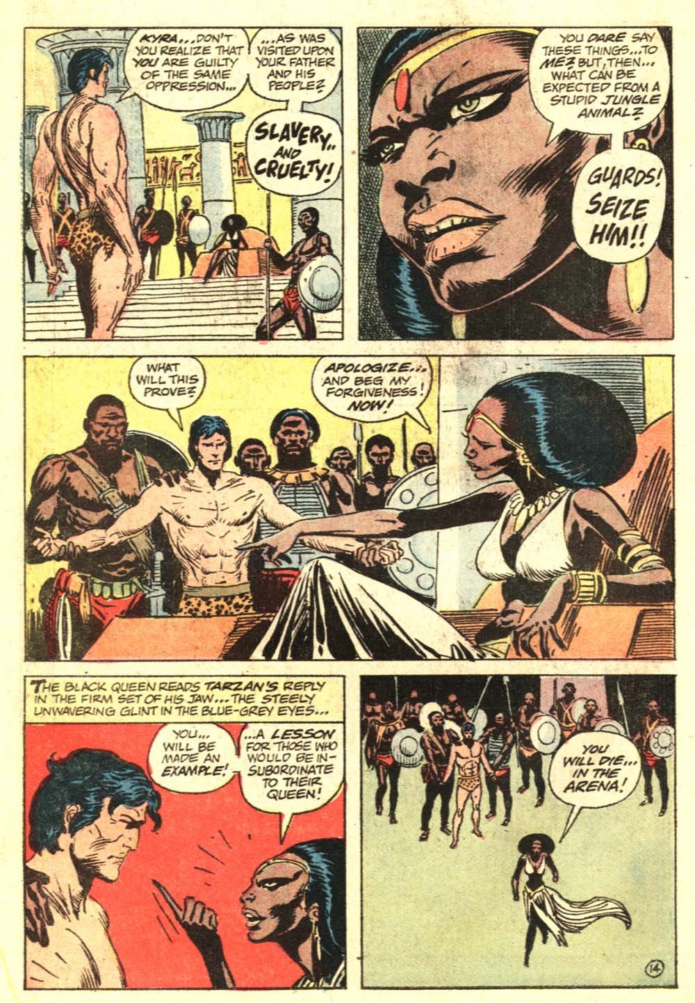 Read online Tarzan (1972) comic -  Issue #217 - 17