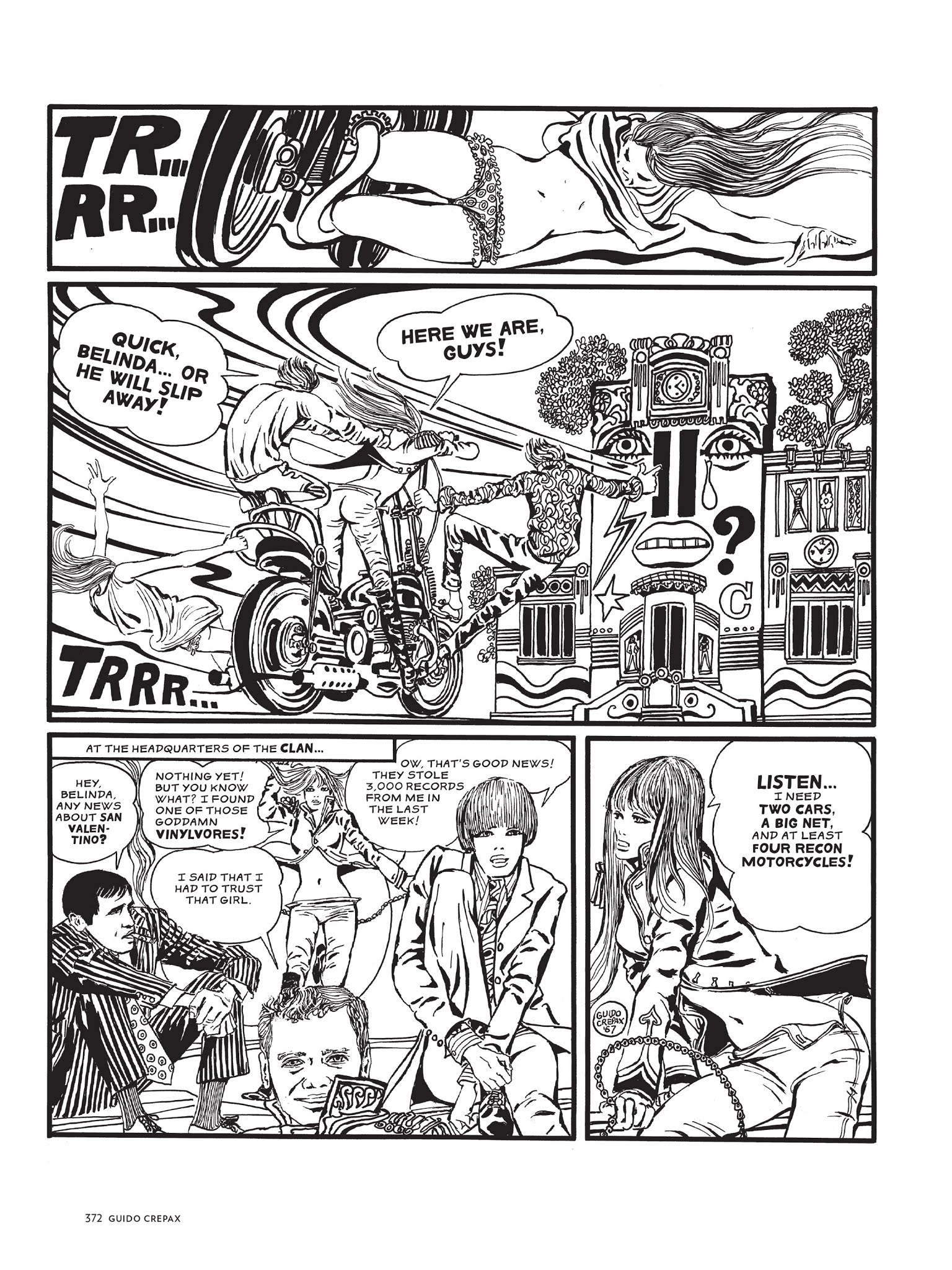 Read online The Complete Crepax comic -  Issue # TPB 2 - 358