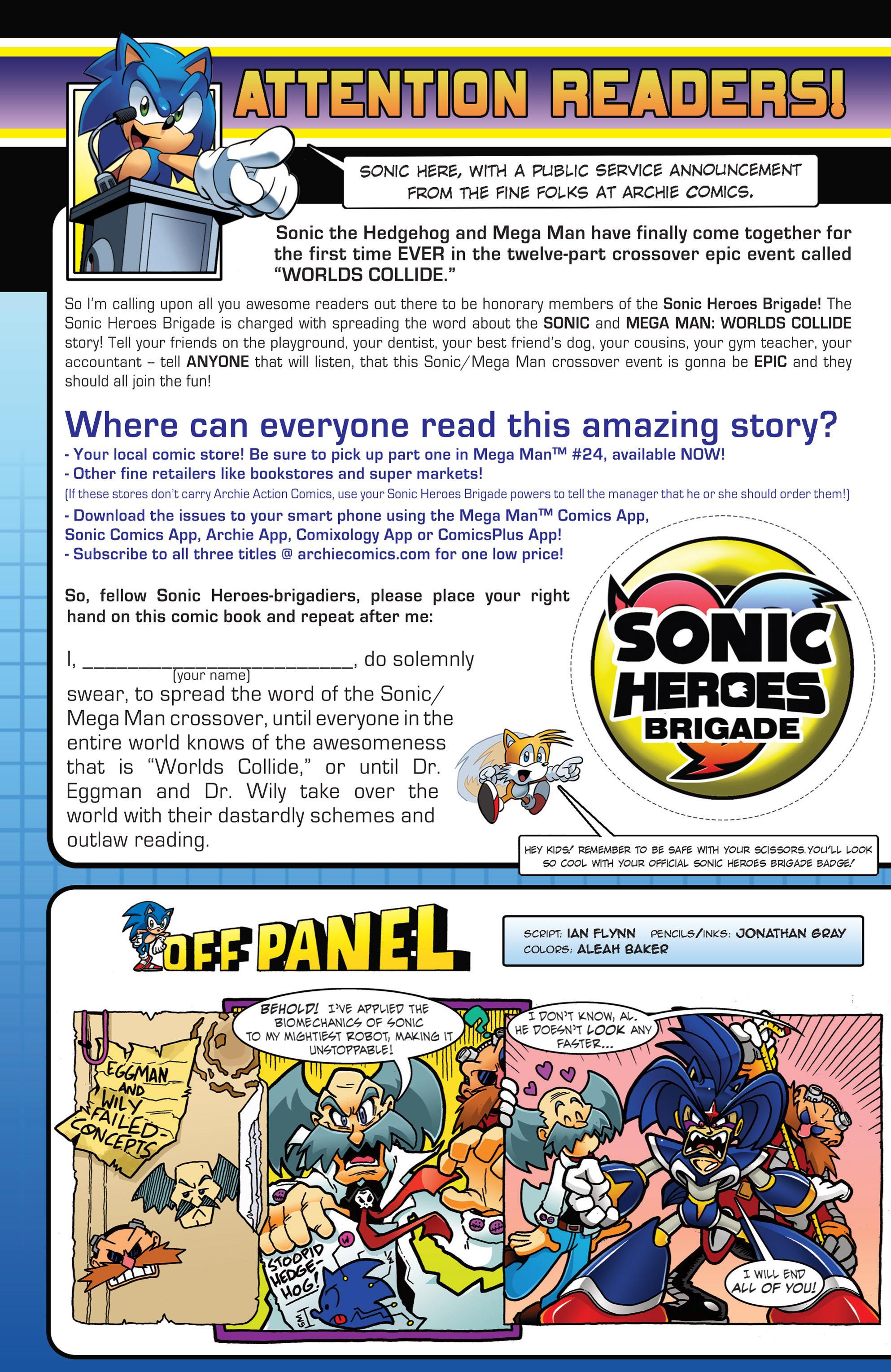 Read online Sonic Mega Man Worlds Collide comic -  Issue # Vol 1 - 57