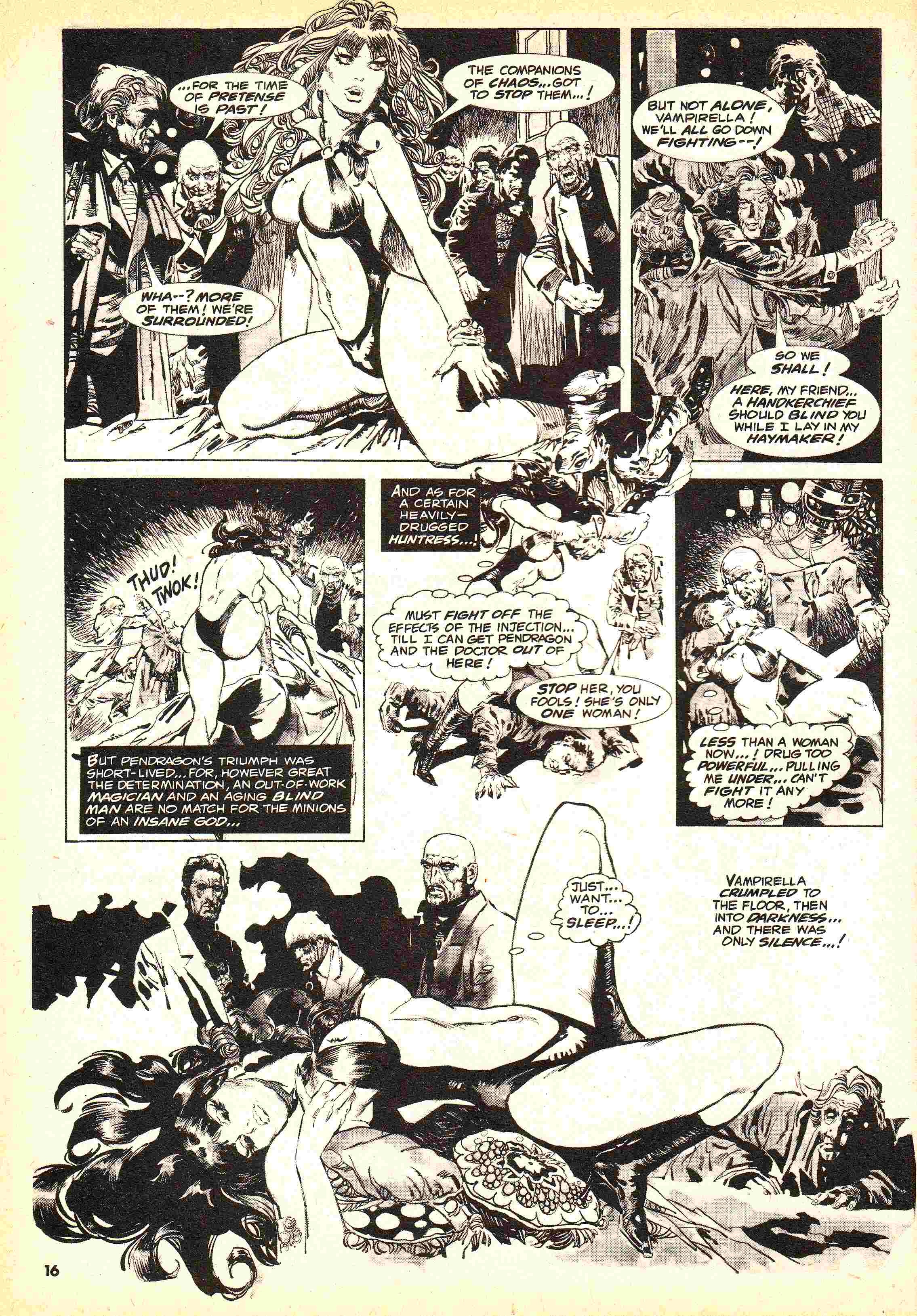 Read online Vampirella (1969) comic -  Issue #45 - 16