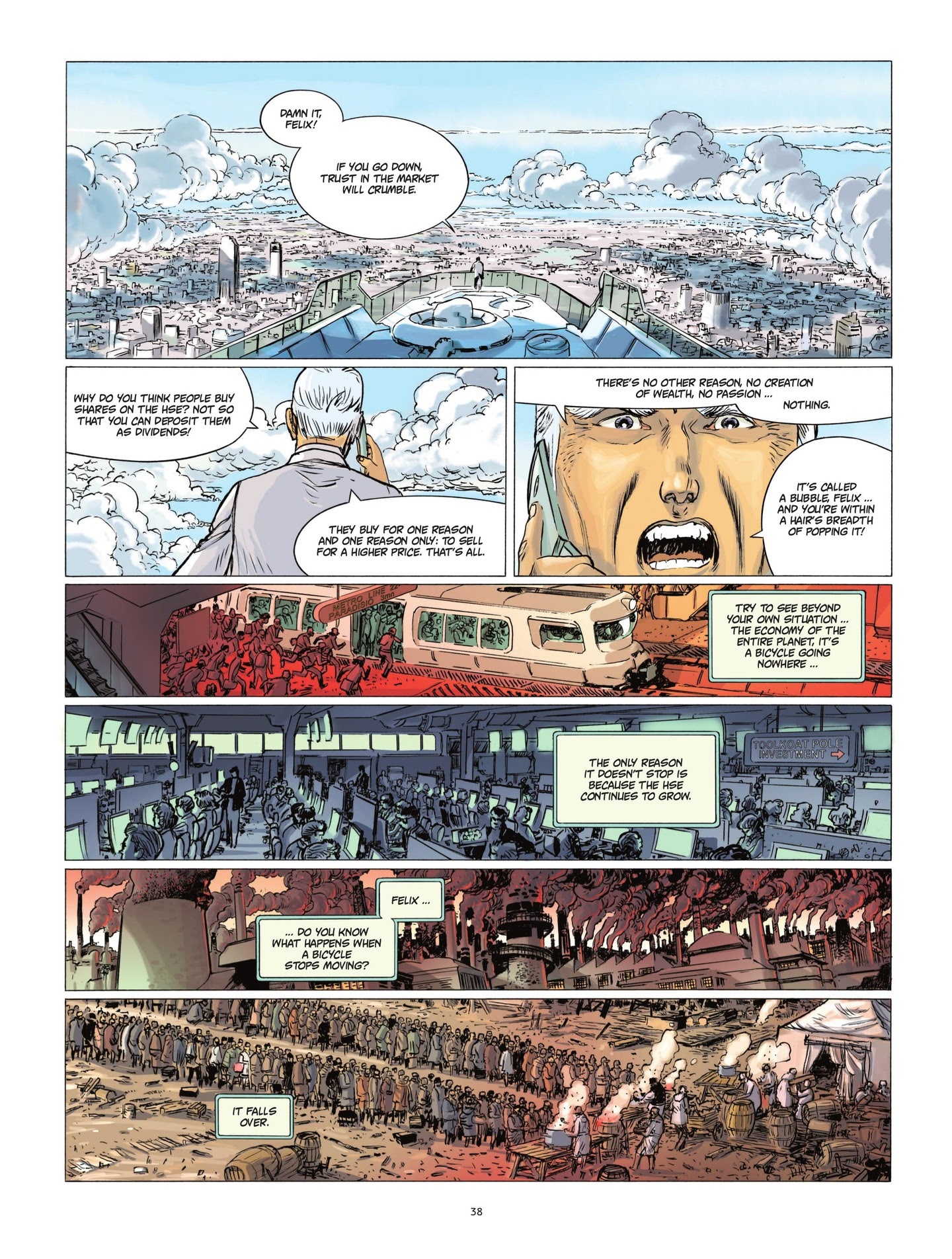Read online HSE - Human Stock Exchange comic -  Issue #3 - 40