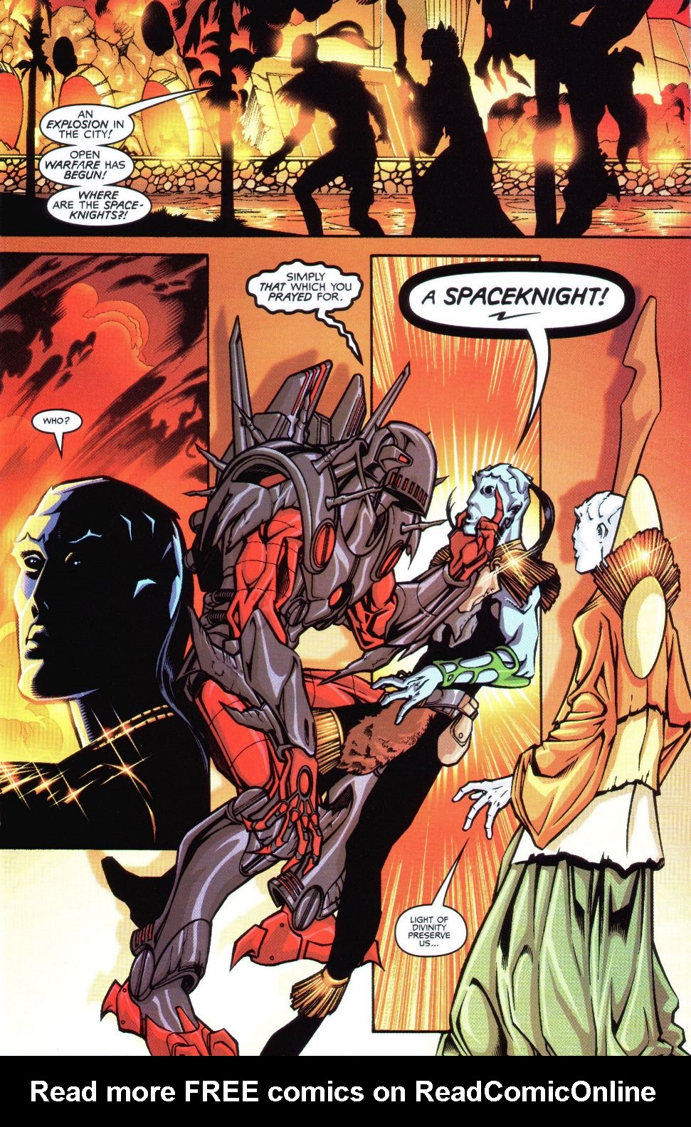 Read online Spaceknights (2000) comic -  Issue #1 - 13