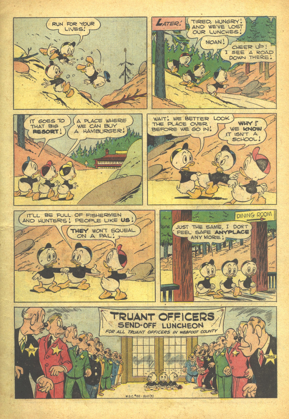 Read online Walt Disney's Comics and Stories comic -  Issue #133 - 11