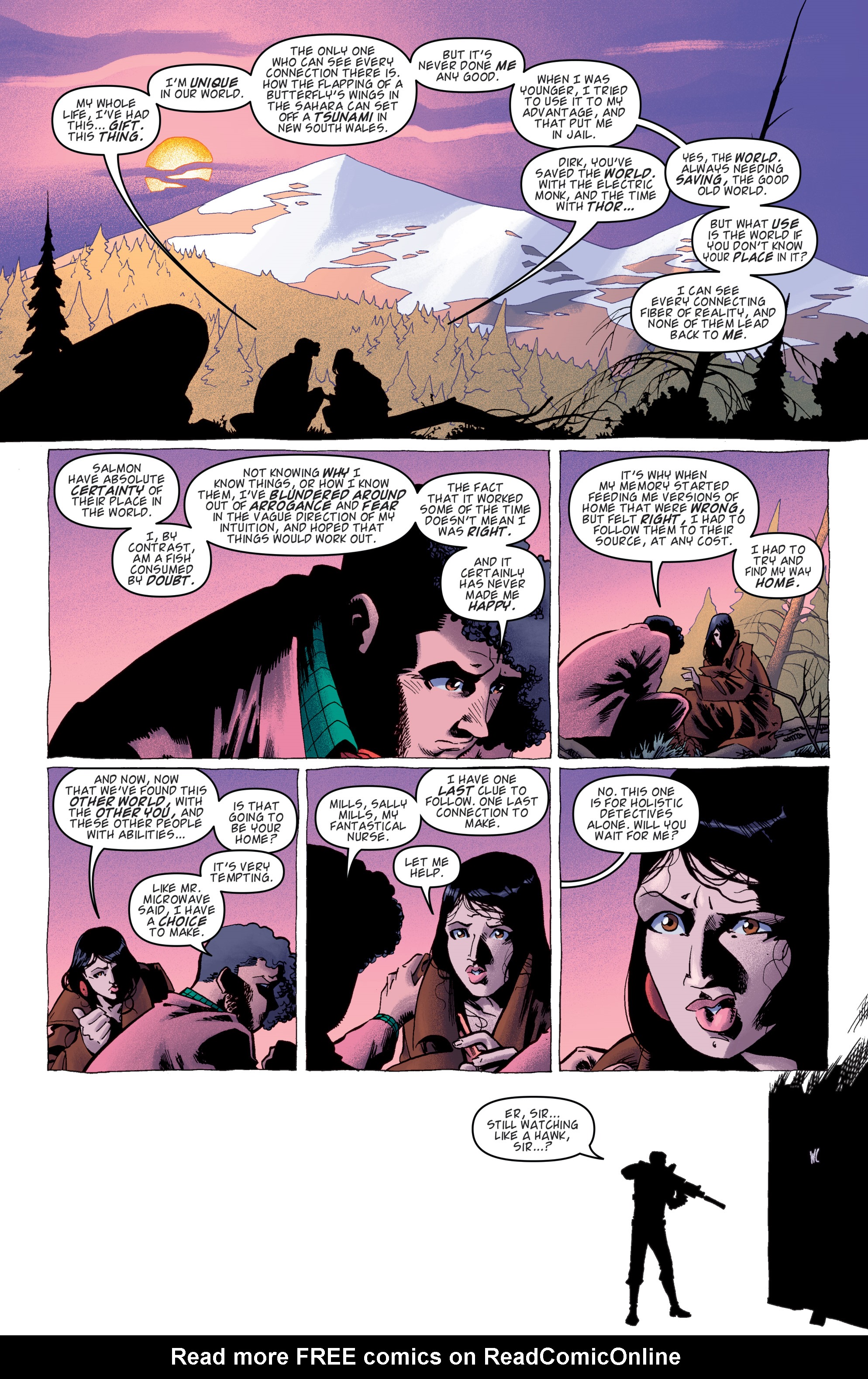 Read online Dirk Gently's Holistic Detective Agency: The Salmon of Doubt comic -  Issue #8 - 19