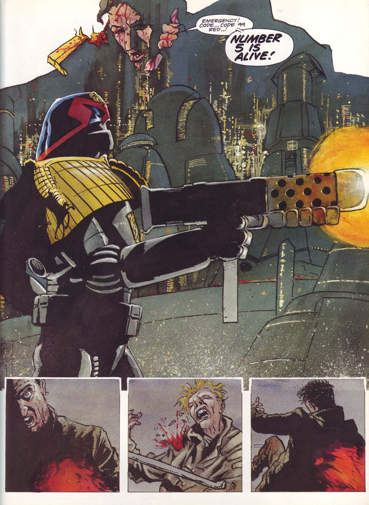 Read online Judge Dredd: Mechanismo comic -  Issue # TPB - 78