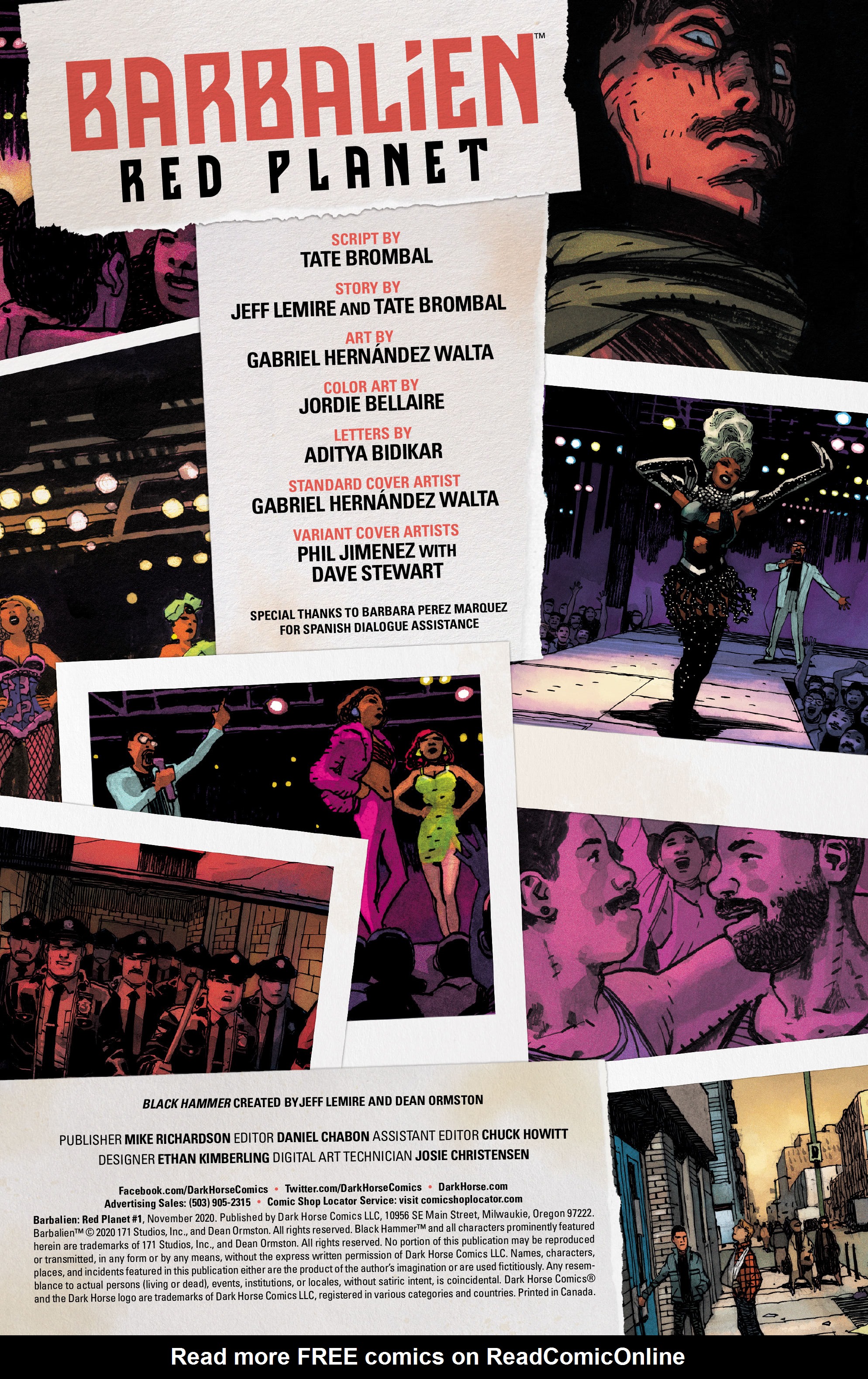 Read online Barbalien: Red Planet comic -  Issue #1 - 2