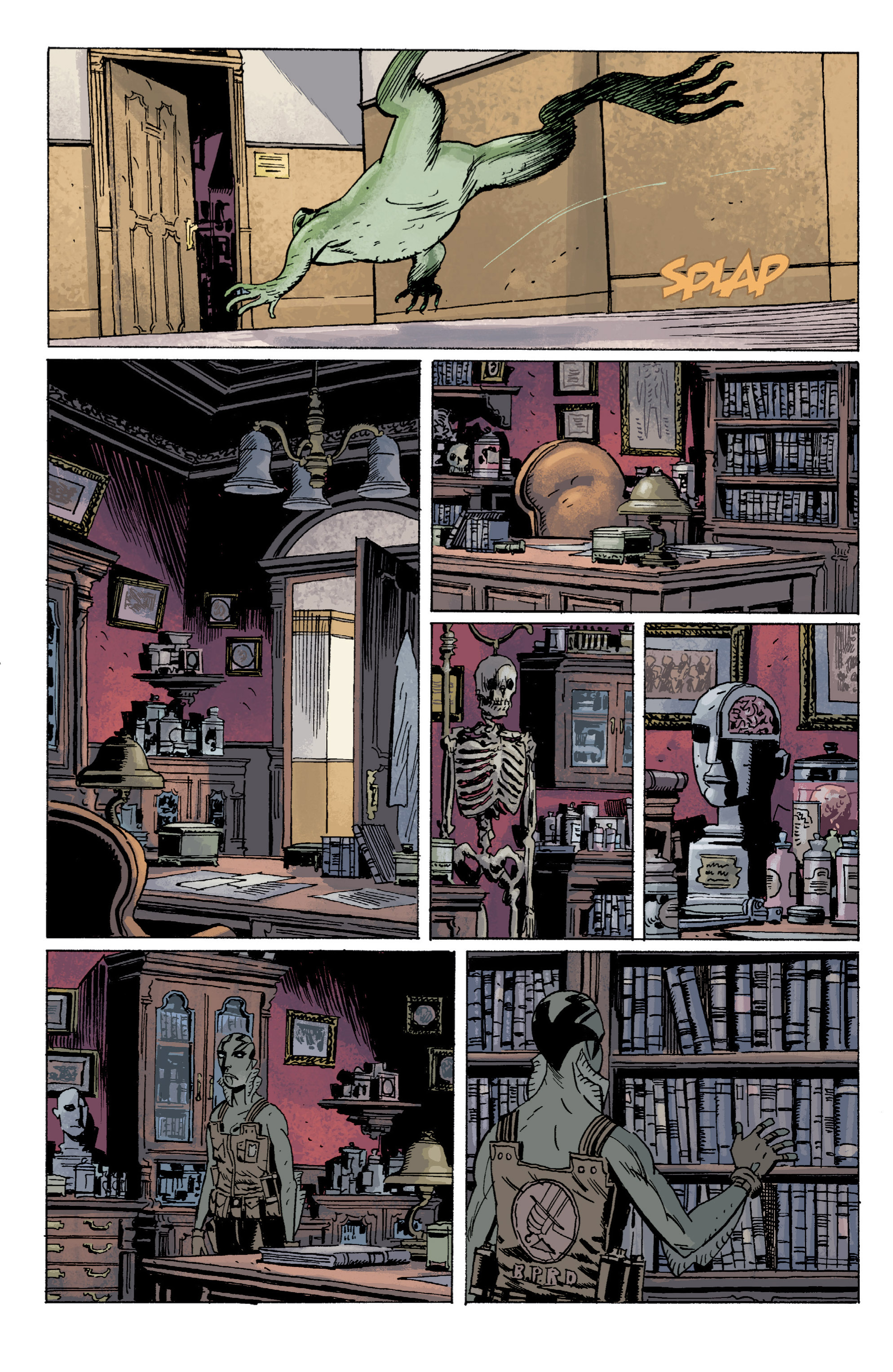 Read online B.P.R.D.: Hollow Earth and Other Stories comic -  Issue # TPB 3 - 124
