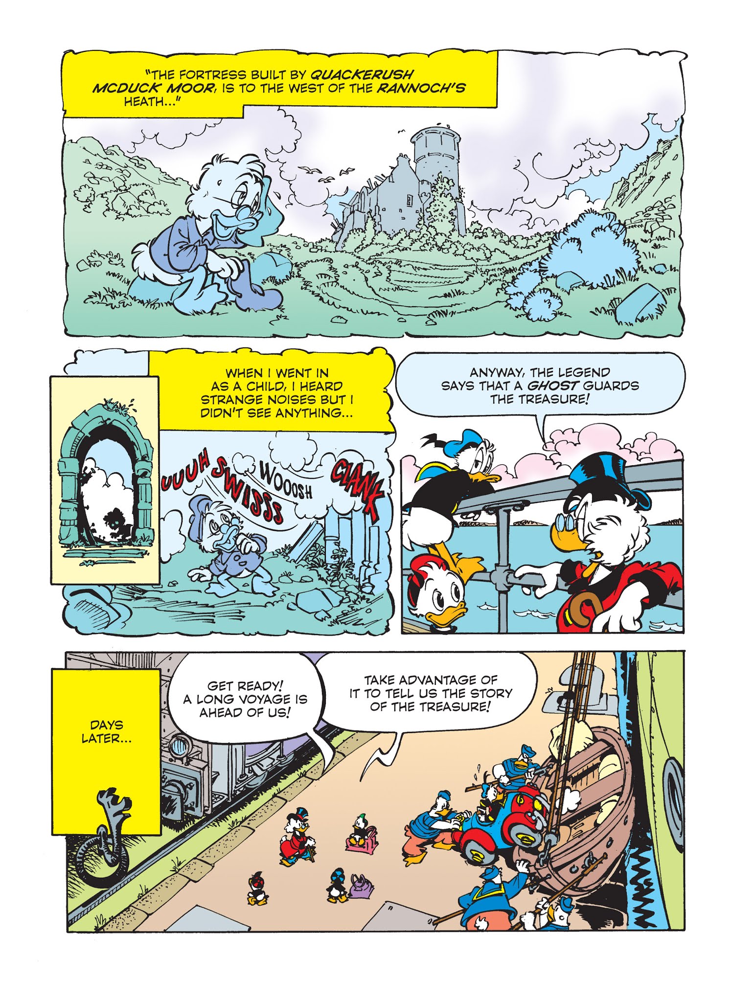 Read online Scrooge McDuck and the Ghost's Treasure (or Vice Versa) comic -  Issue # Full - 7