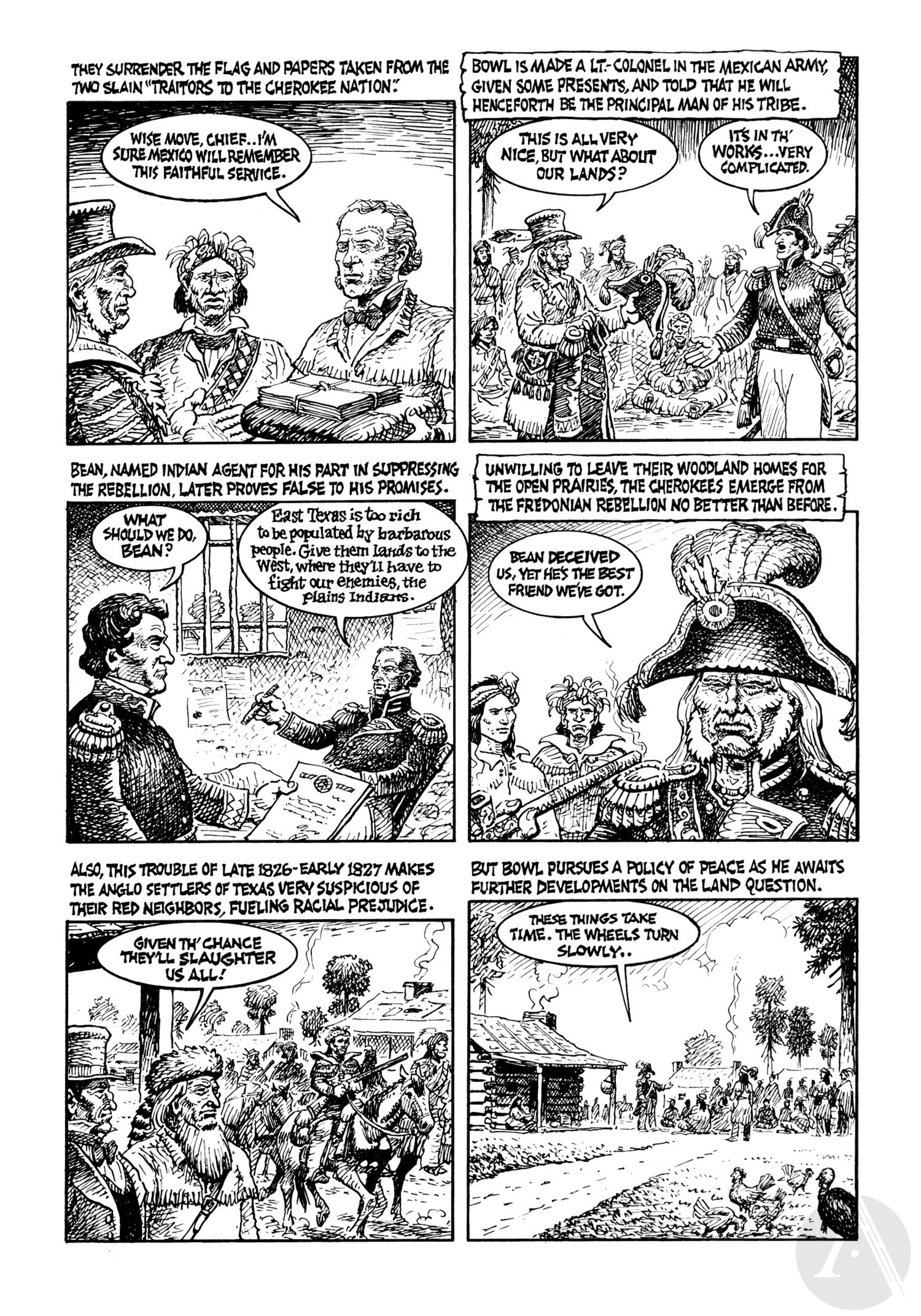 Read online Indian Lover: Sam Houston & the Cherokees comic -  Issue # TPB - 39