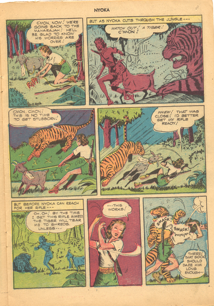 Read online Nyoka the Jungle Girl (1945) comic -  Issue #15 - 15