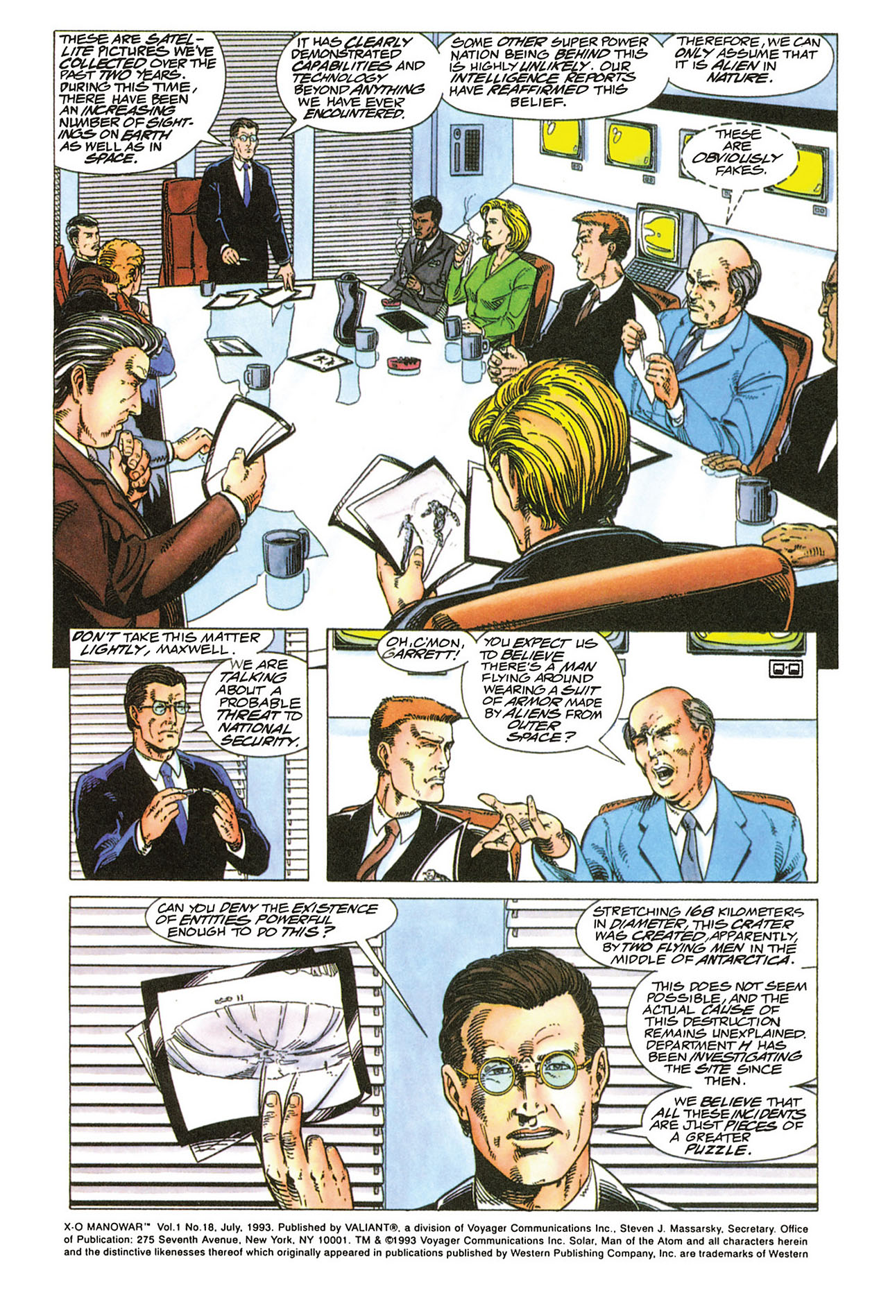 Read online X-O Manowar (1992) comic -  Issue #18 - 3
