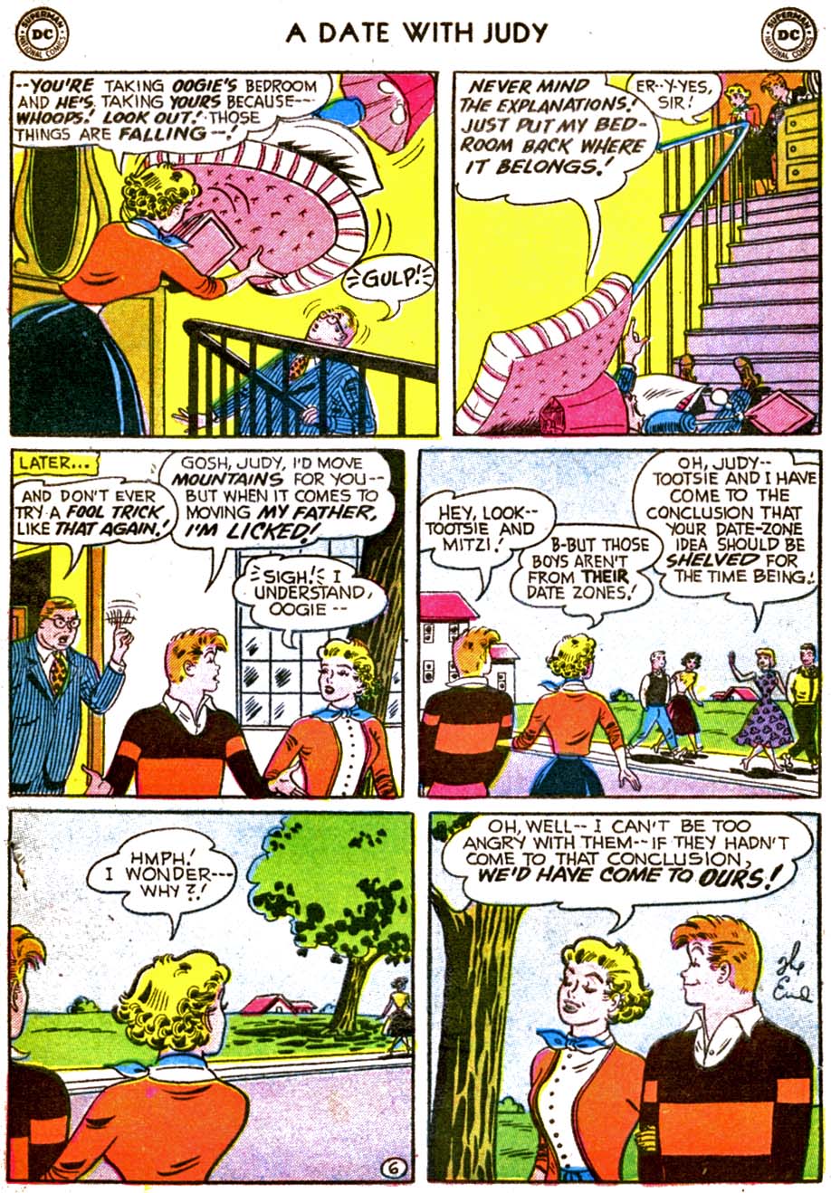 Read online A Date with Judy comic -  Issue #50 - 33