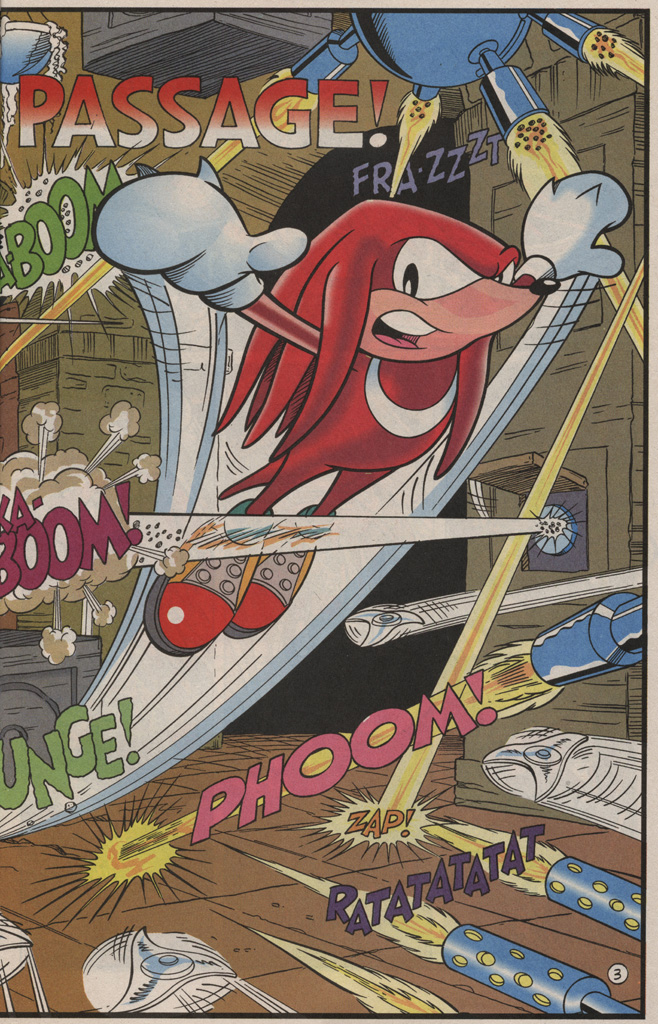 Read online Sonic's Friendly Nemesis, Knuckles comic -  Issue #1 - 7