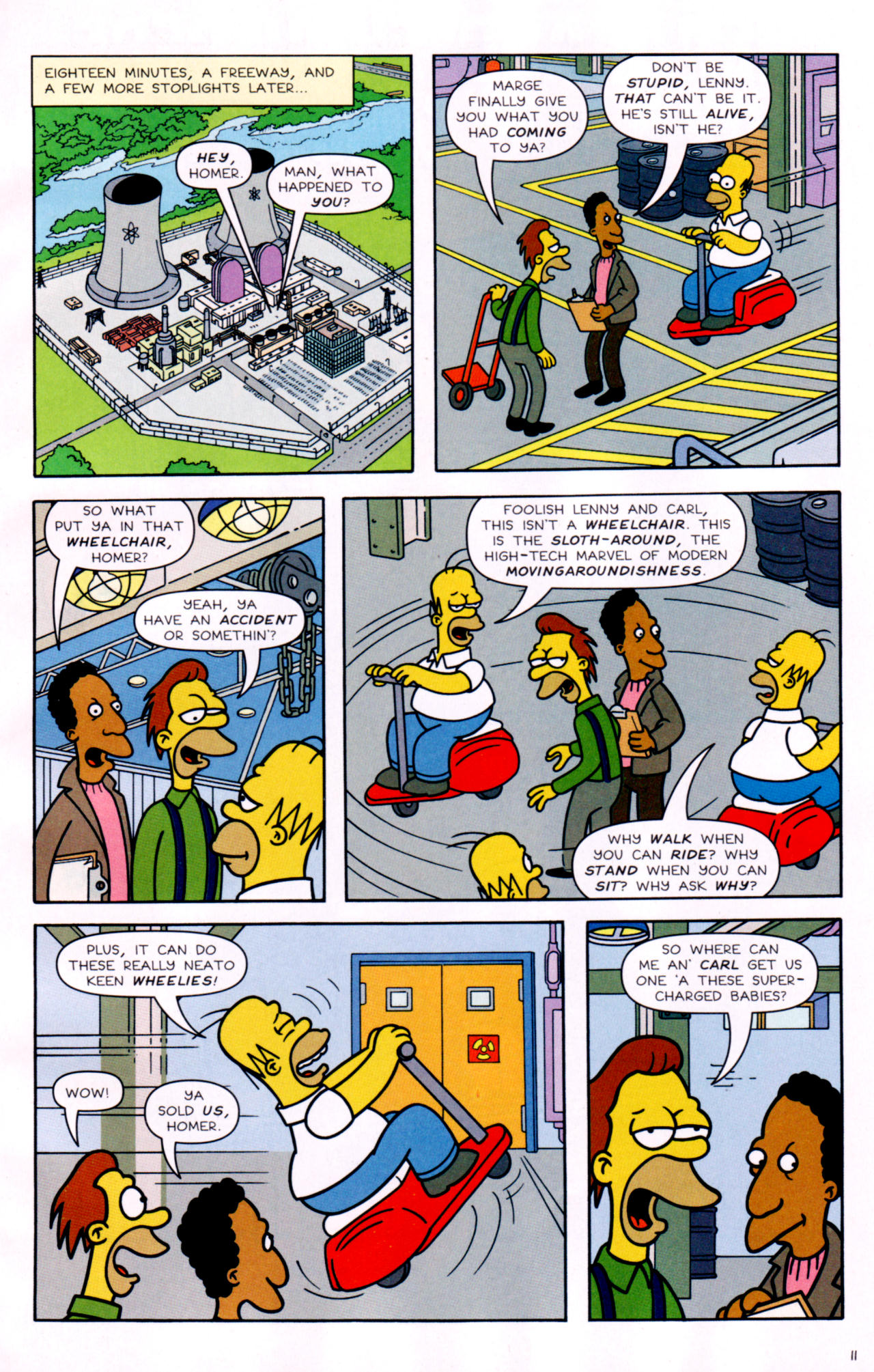 Read online Simpsons Comics comic -  Issue #129 - 11