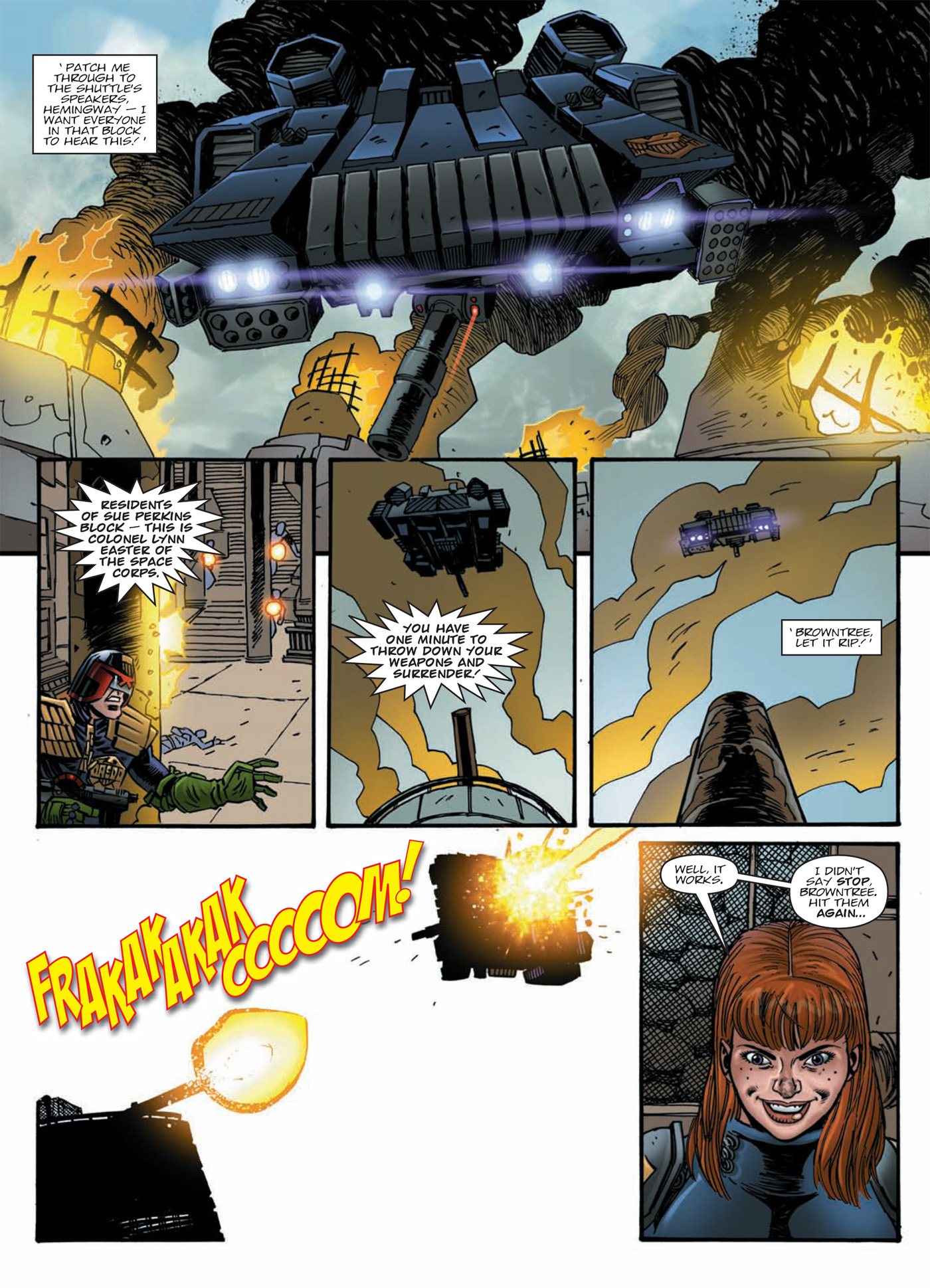 Read online Judge Dredd: Day of Chaos: Fallout comic -  Issue # TPB (Part 1) - 17