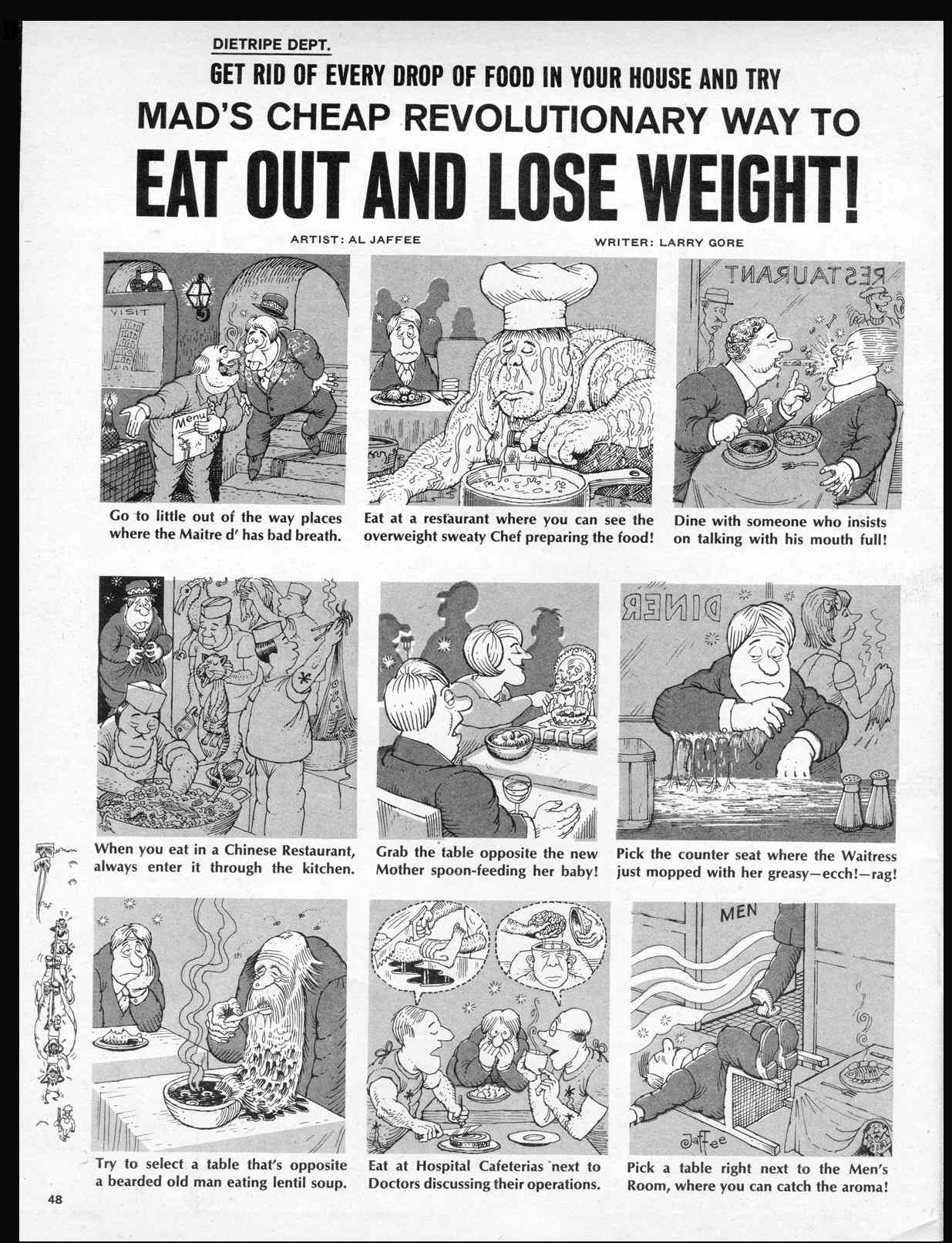 Read online MAD comic -  Issue #166 - 50