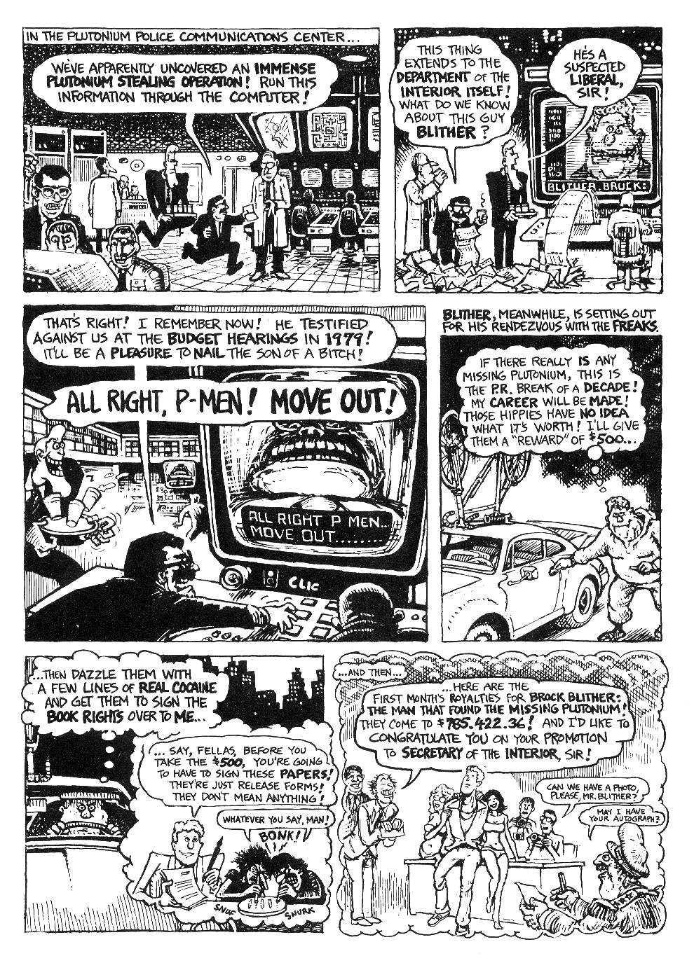 Read online The Fabulous Furry Freak Brothers comic -  Issue #7 - 9