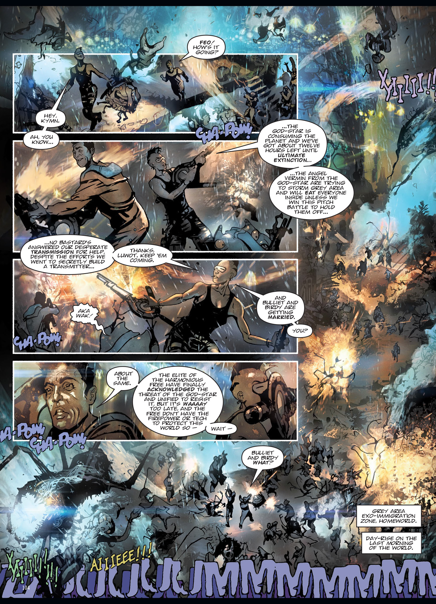 Read online Grey Area: A Long Way Home comic -  Issue # TPB (Part 2) - 7