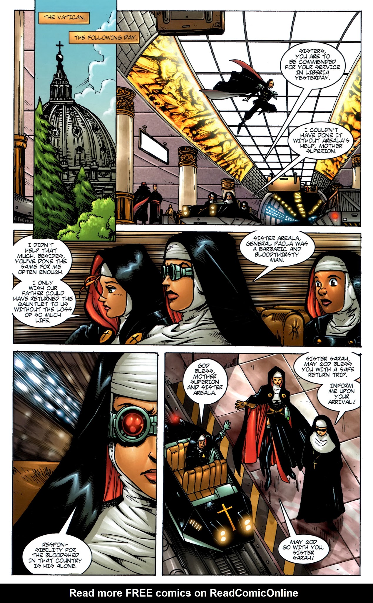 Read online Warrior Nun Areala (1999) comic -  Issue #1 - 14