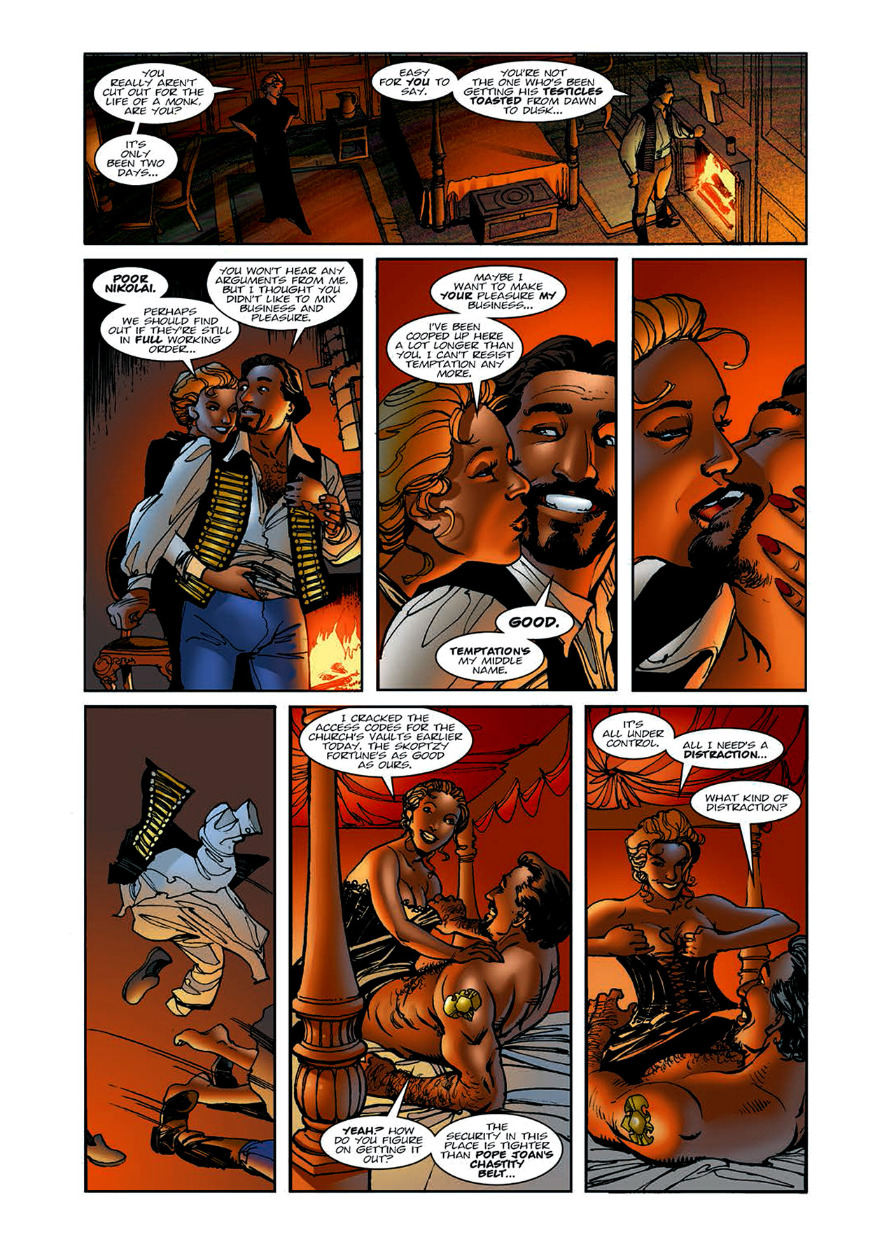 Read online Nikolai Dante comic -  Issue # TPB 6 - 23