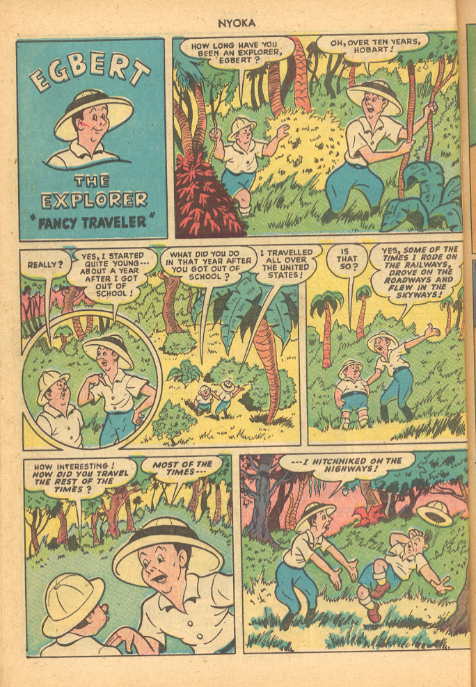 Read online Nyoka the Jungle Girl (1945) comic -  Issue #33 - 10
