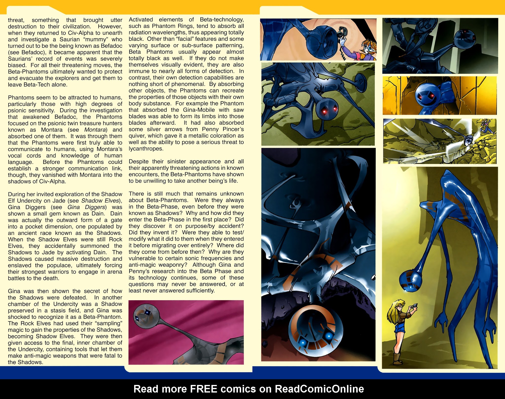 Read online Gold Digger Sourcebook: The Official Handbook of the GD Universe comic -  Issue #2 - 10